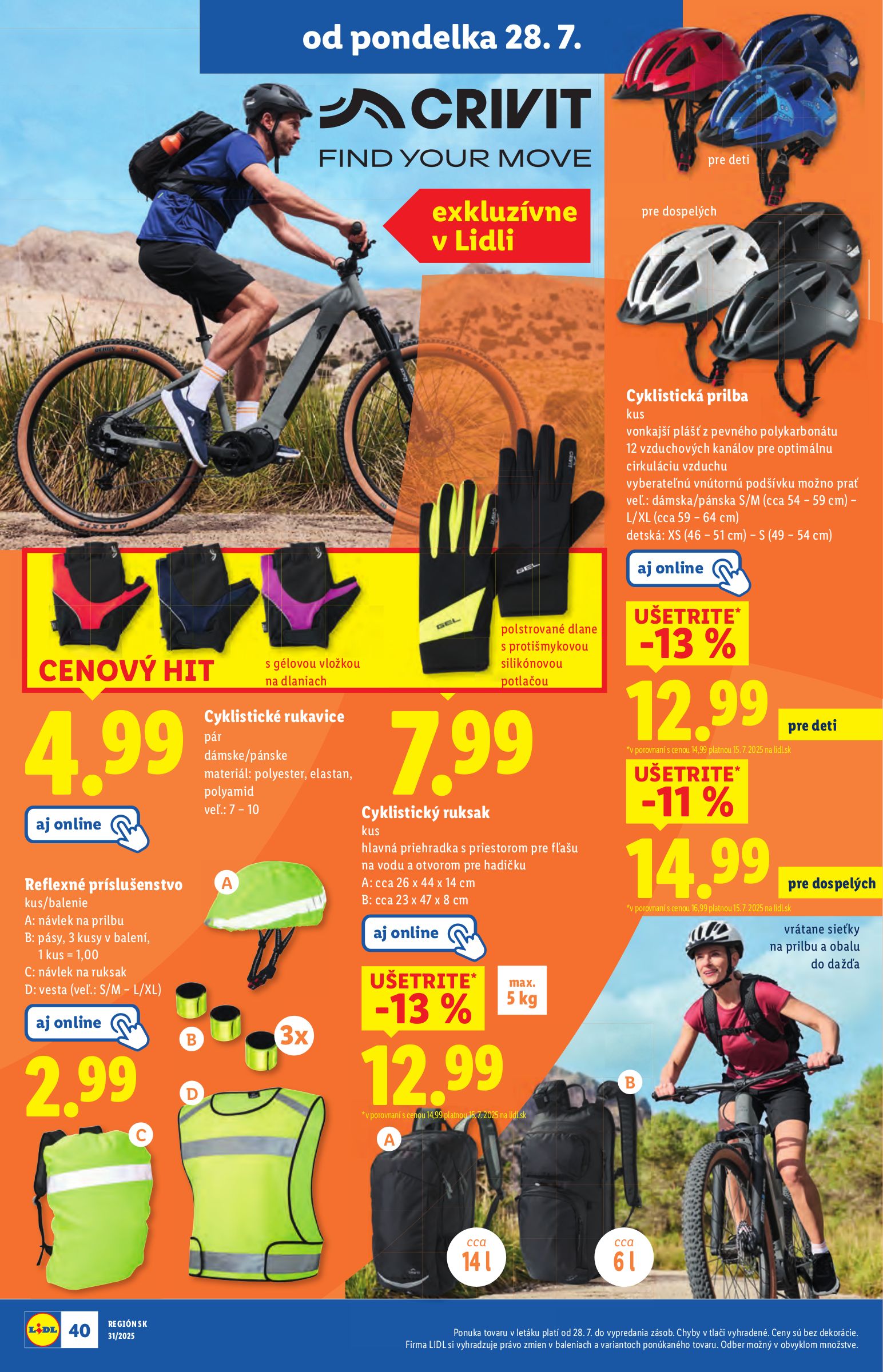 lidl - Leták Lidl platný od 28.07. do 03.08. - page: 46 lidl - Leták Lidl platný od 28.07. do 03.08. - page: 46