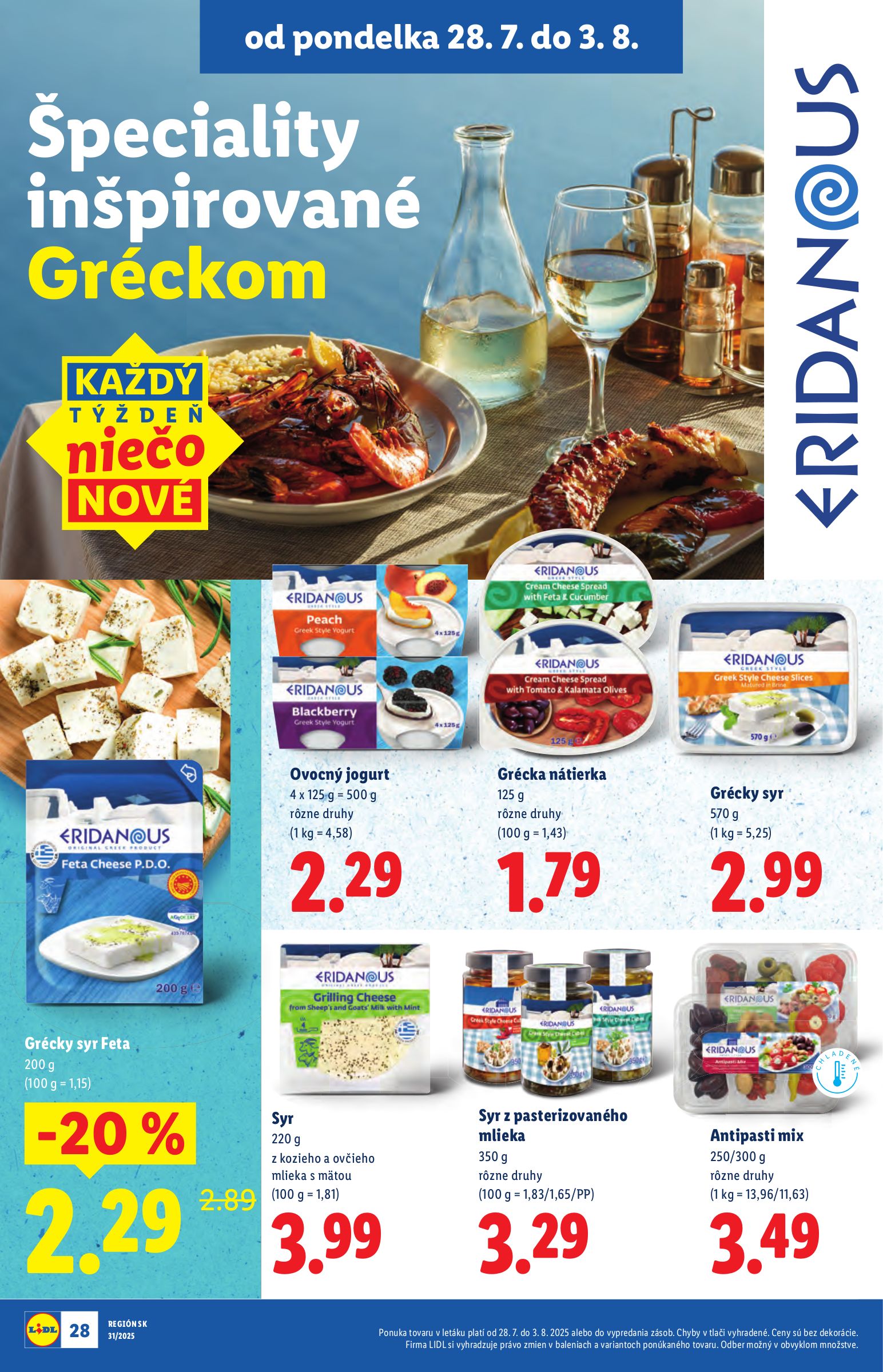 lidl - Leták Lidl platný od 28.07. do 03.08. - page: 28 lidl - Leták Lidl platný od 28.07. do 03.08. - page: 28