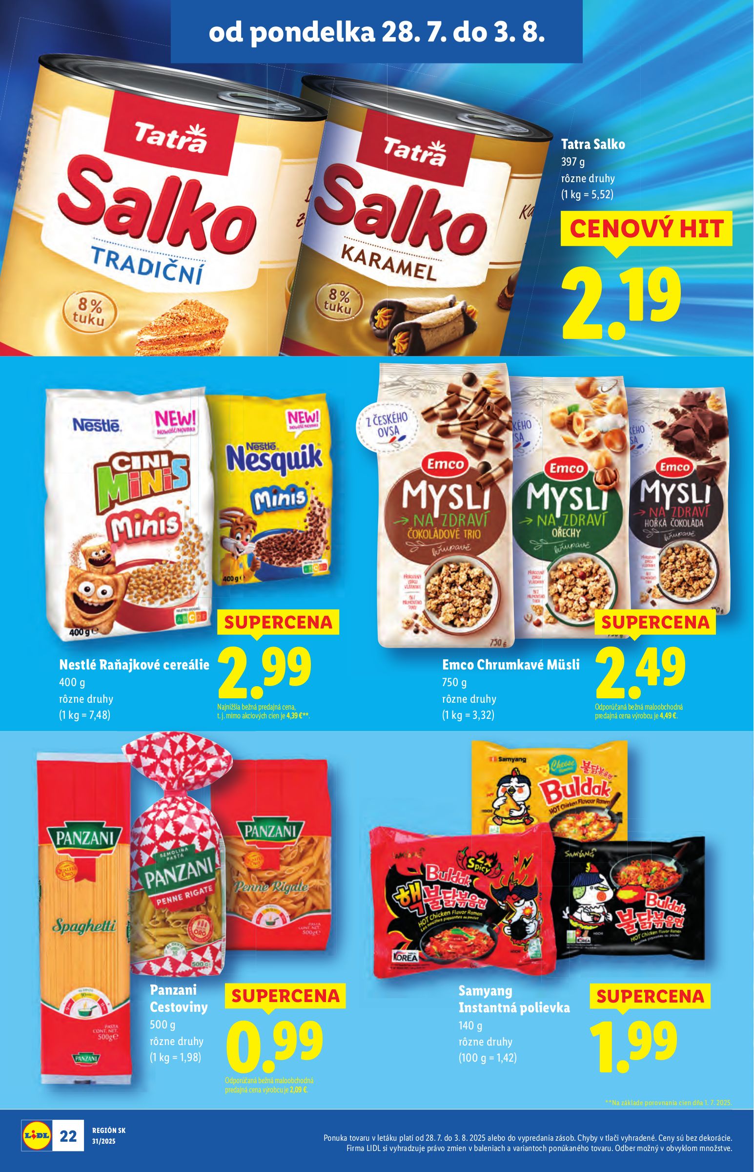 lidl - Leták Lidl platný od 28.07. do 03.08. - page: 22 lidl - Leták Lidl platný od 28.07. do 03.08. - page: 22