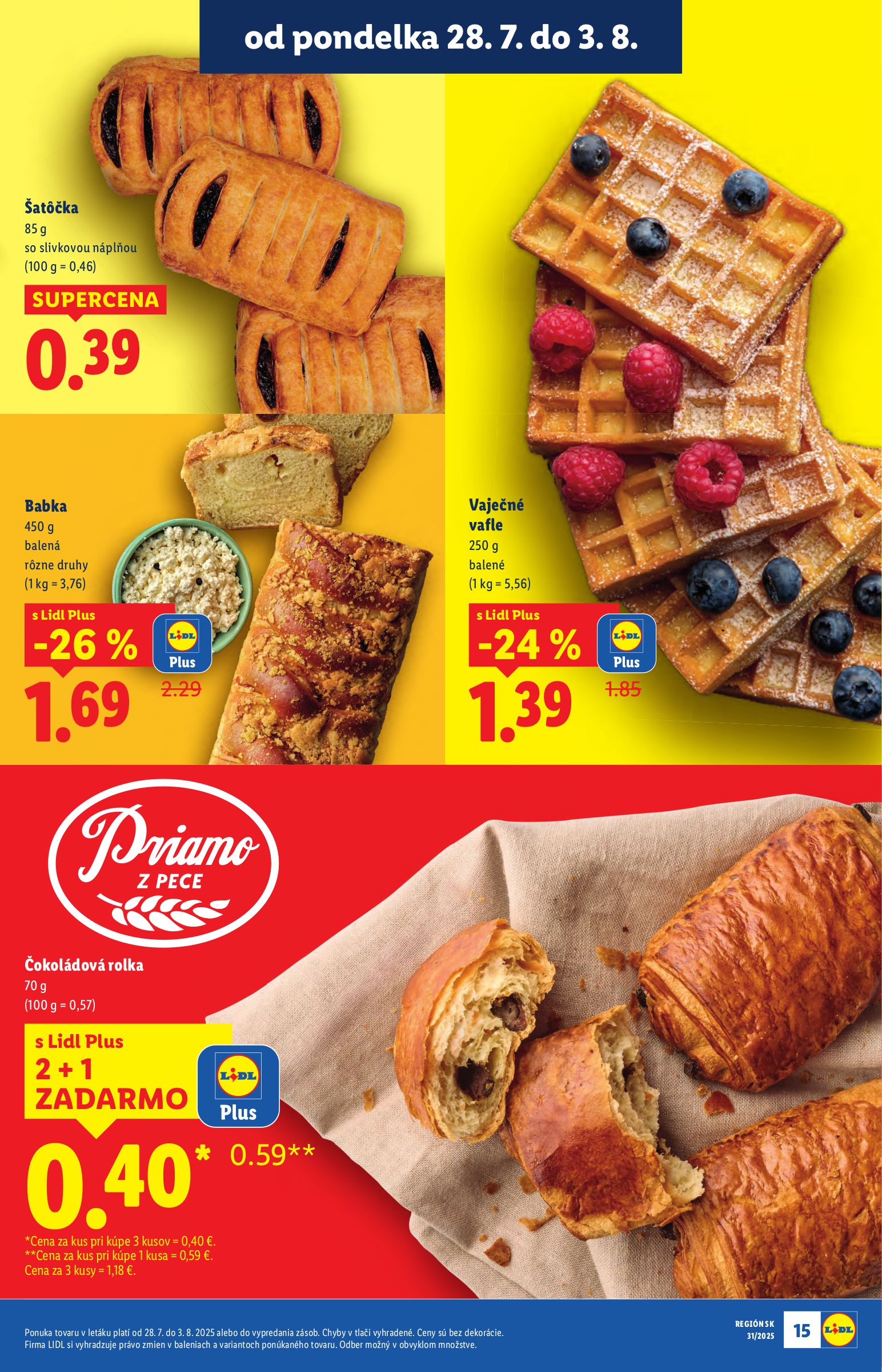 lidl - Leták Lidl platný od 28.07. do 03.08. - page: 15 lidl - Leták Lidl platný od 28.07. do 03.08. - page: 15
