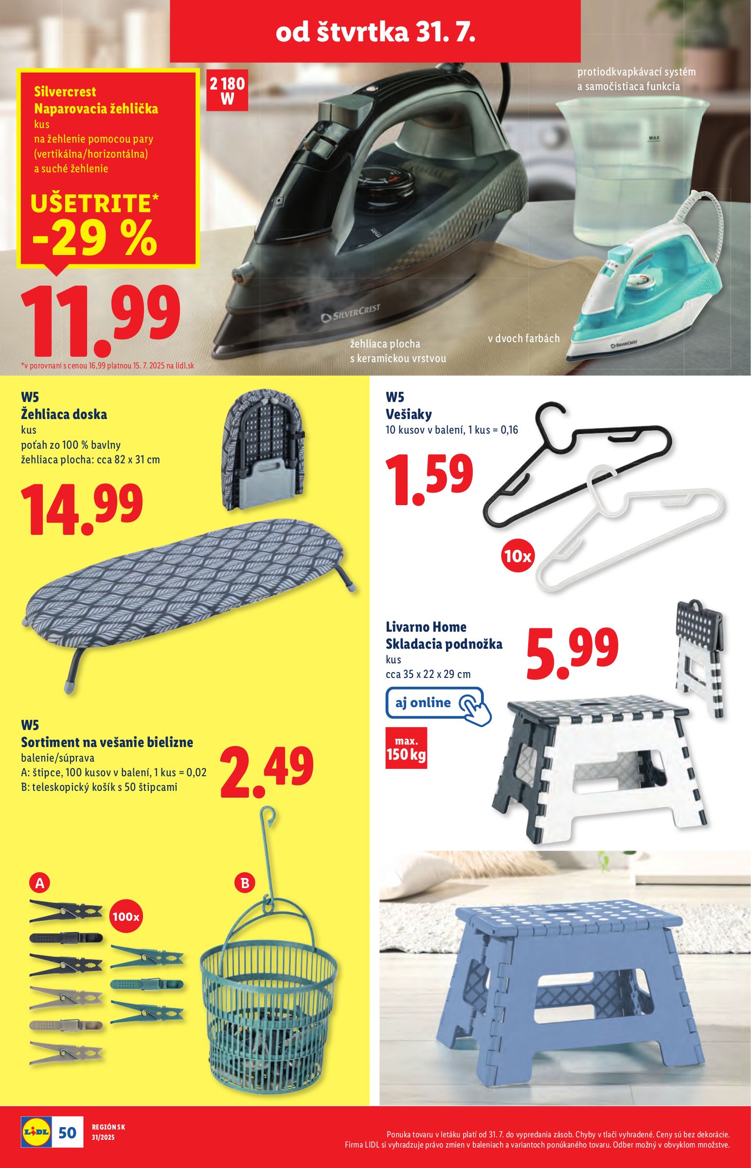 lidl - Leták Lidl platný od 28.07. do 03.08. - page: 74 lidl - Leták Lidl platný od 28.07. do 03.08. - page: 74