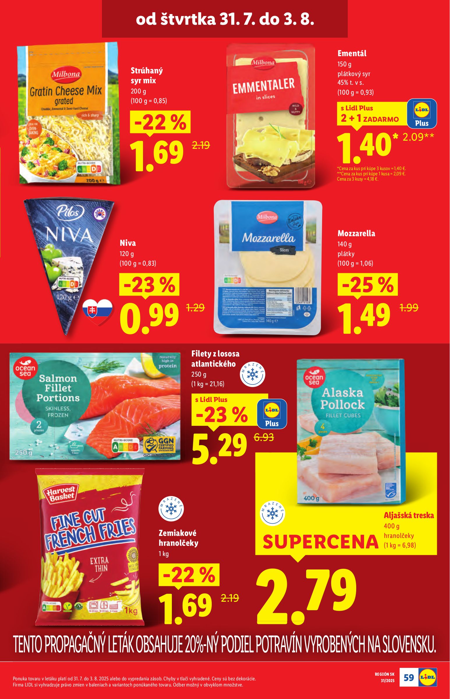 lidl - Leták Lidl platný od 28.07. do 03.08. - page: 57 lidl - Leták Lidl platný od 28.07. do 03.08. - page: 57