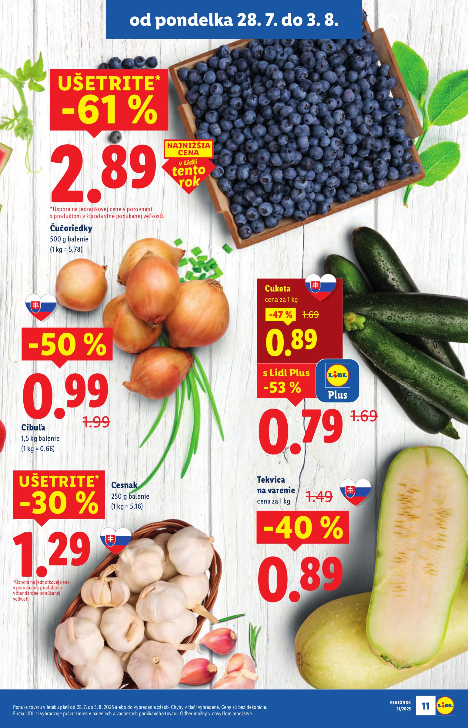 lidl - Leták Lidl platný od 28.07. do 03.08. - page: 11 lidl - Leták Lidl platný od 28.07. do 03.08. - page: 11