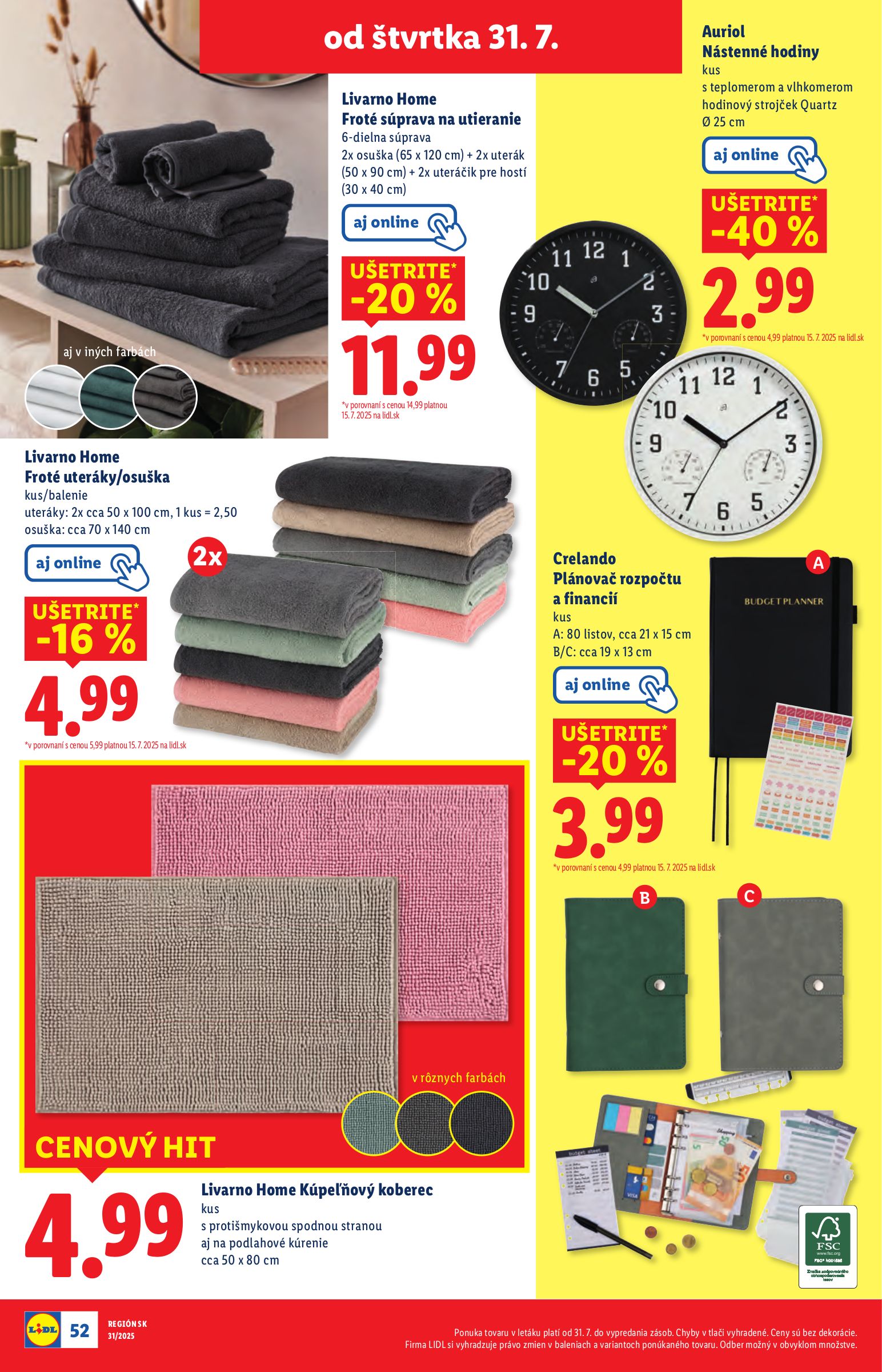 lidl - Leták Lidl platný od 28.07. do 03.08. - page: 76 lidl - Leták Lidl platný od 28.07. do 03.08. - page: 76
