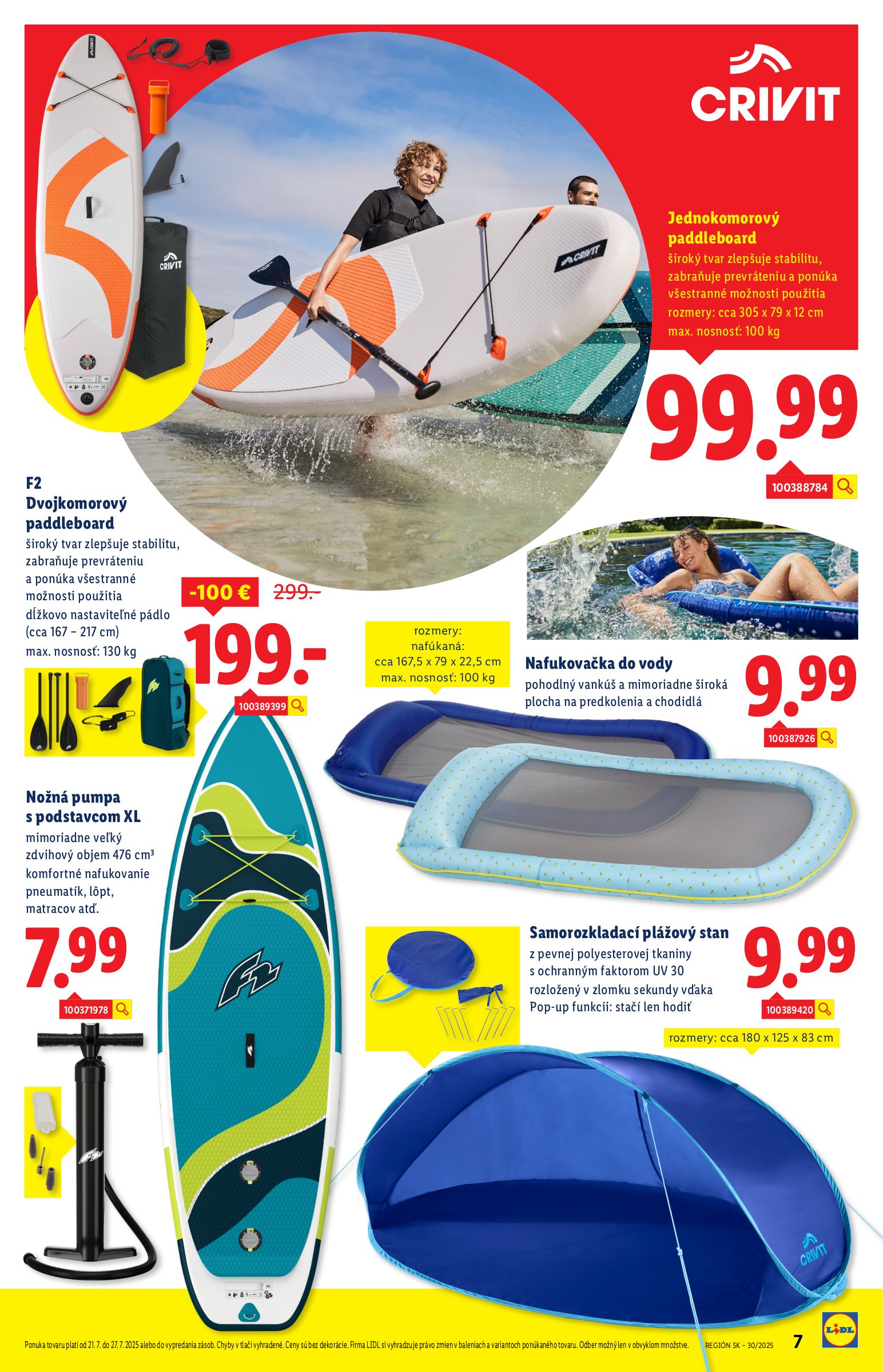 lidl - Leták Lidl.sk platný od 21.07. do 27.07. - page: 7