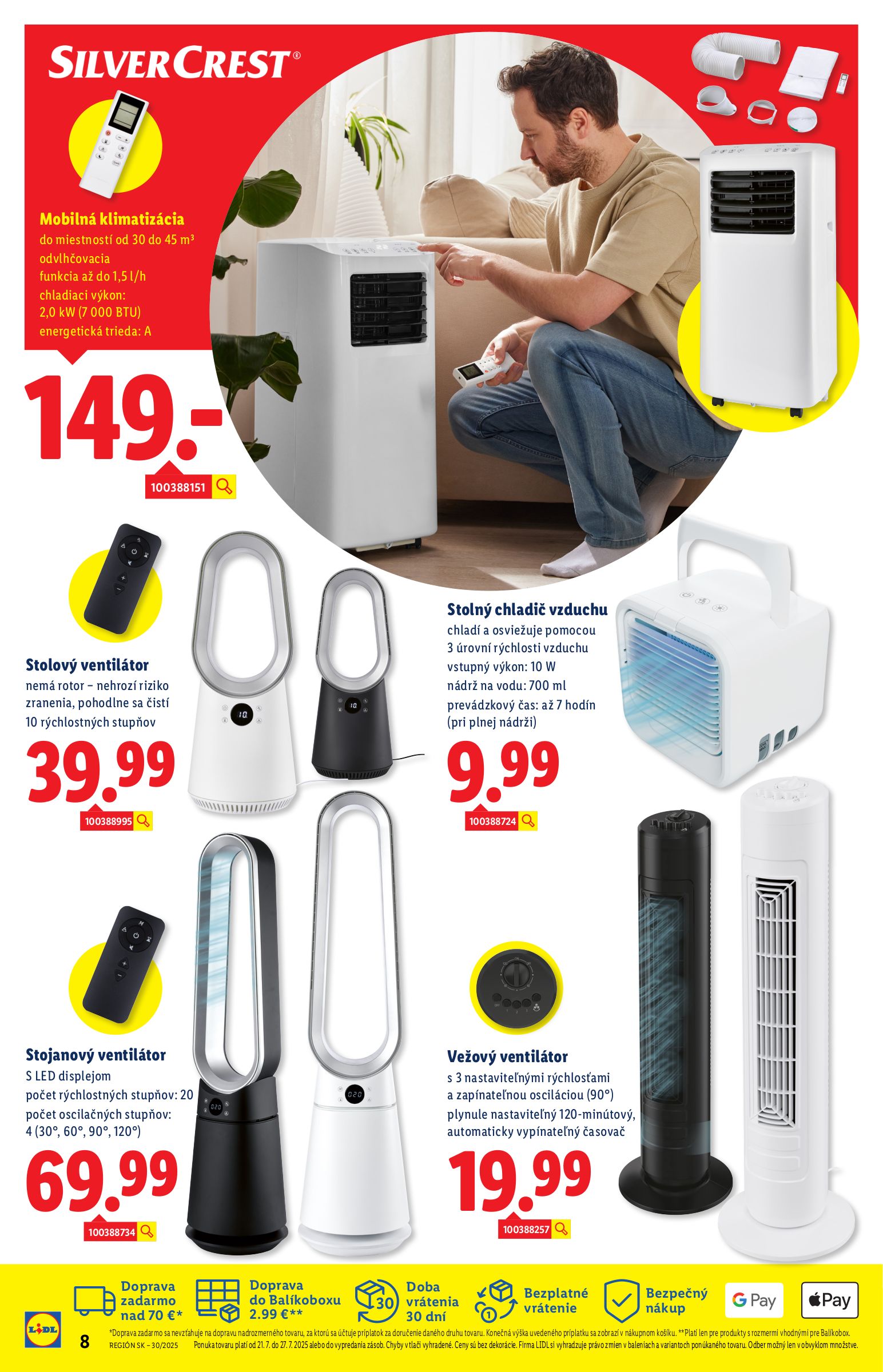lidl - Leták Lidl.sk platný od 21.07. do 27.07. - page: 8