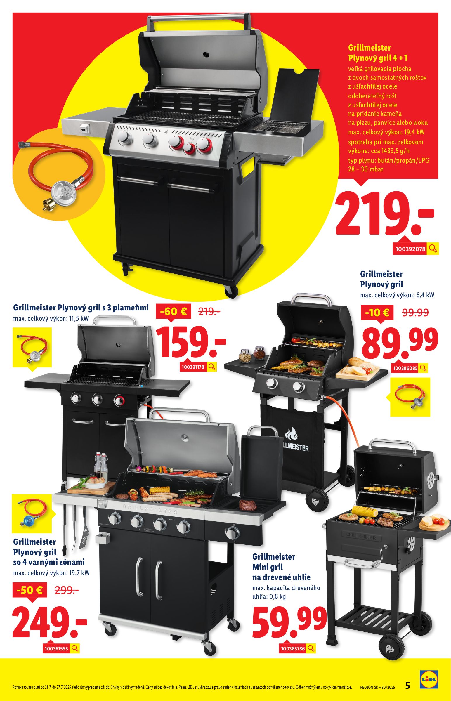 lidl - Leták Lidl.sk platný od 21.07. do 27.07. - page: 5