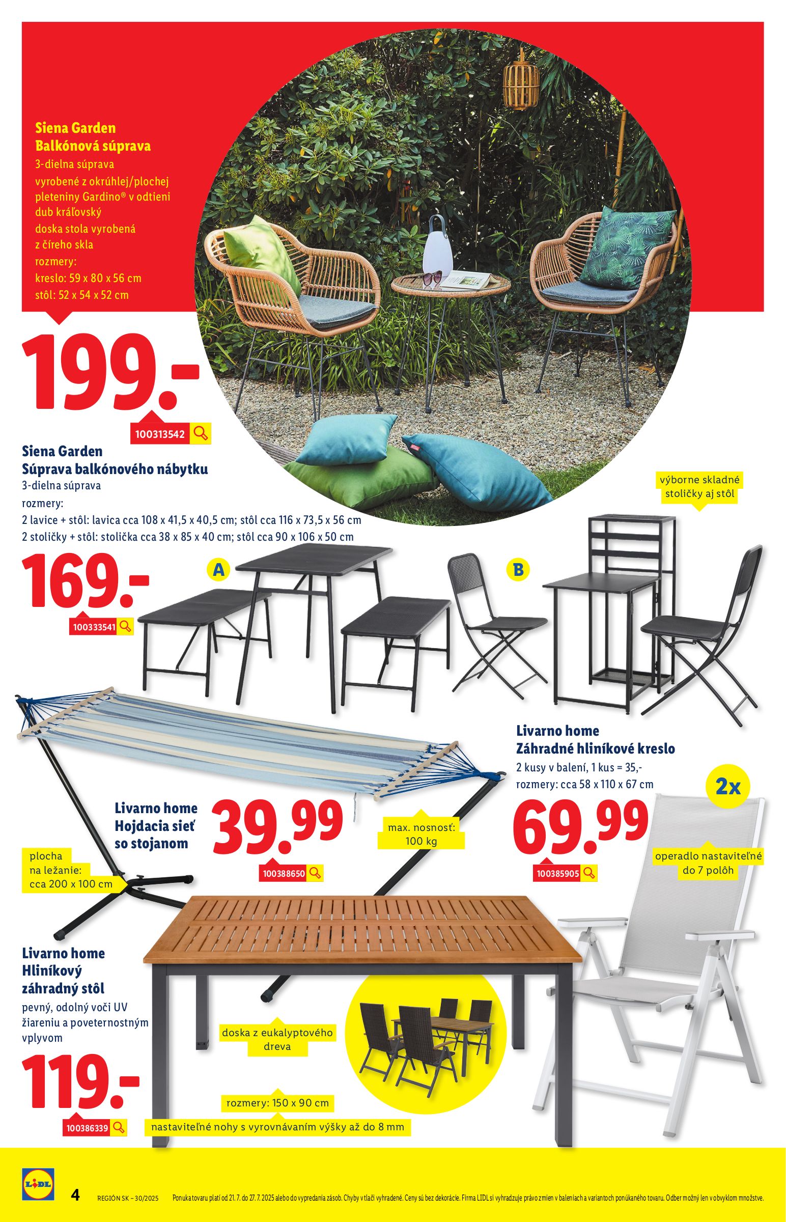lidl - Leták Lidl.sk platný od 21.07. do 27.07. - page: 4