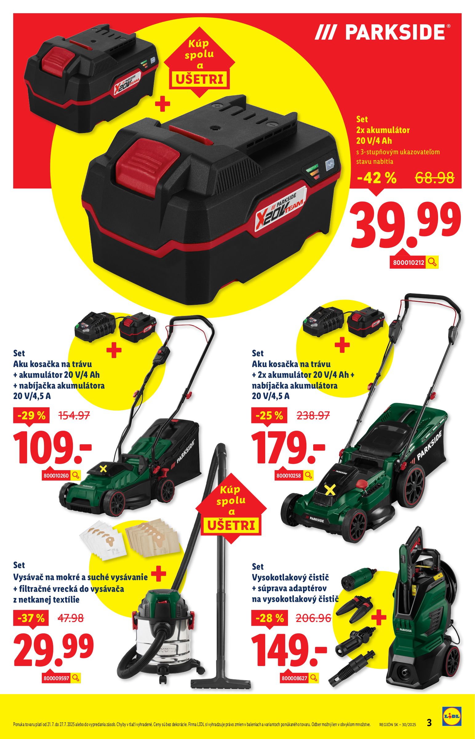 lidl - Leták Lidl.sk platný od 21.07. do 27.07. - page: 3