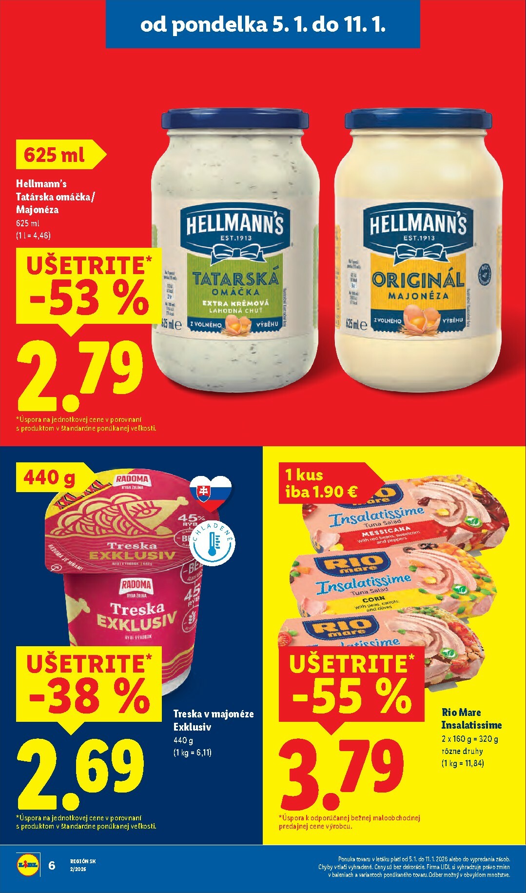 lidl - Leták Lidl platný od 05.01. do 11.01. - page: 6