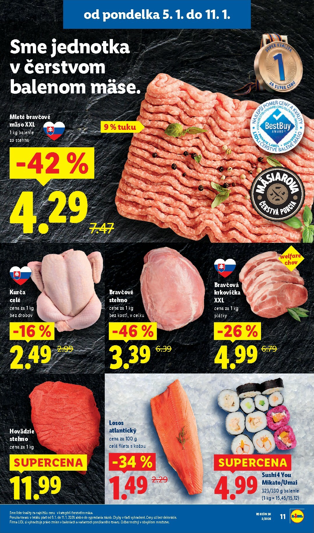 lidl - Leták Lidl platný od 05.01. do 11.01. - page: 11