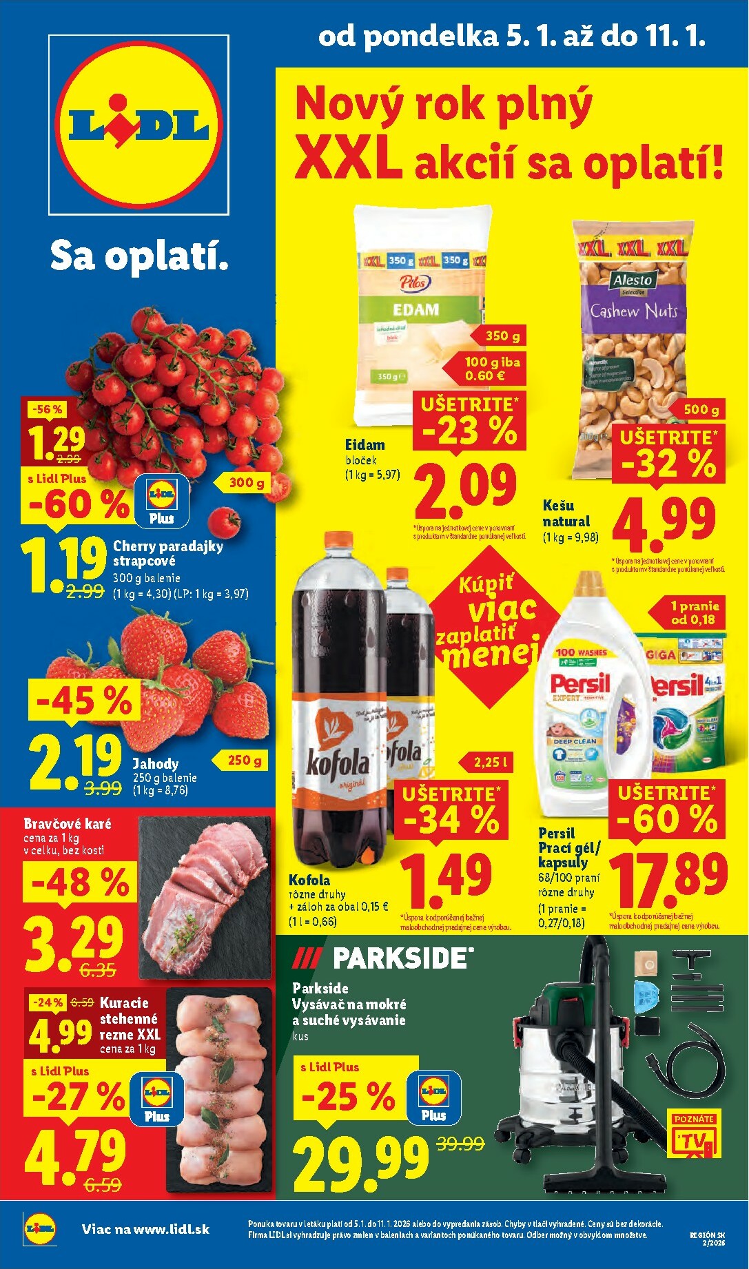 lidl - Leták Lidl platný od 05.01. do 11.01.