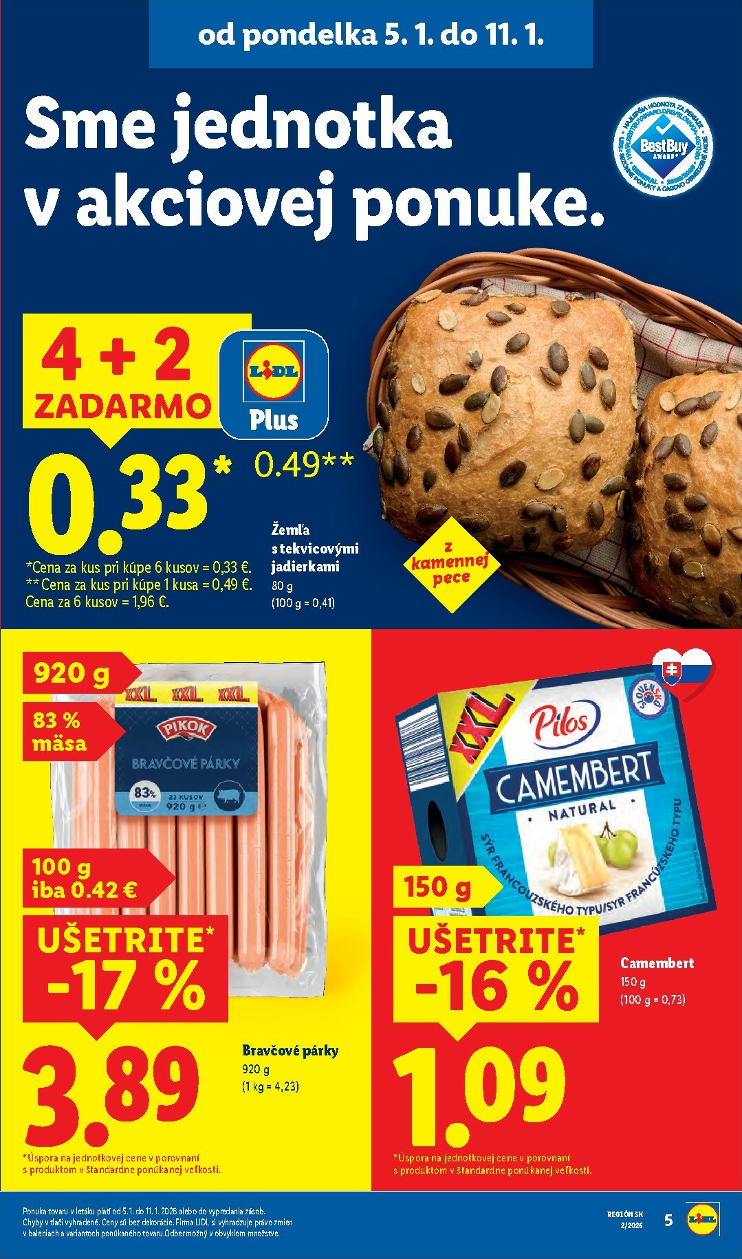 lidl - Leták Lidl platný od 05.01. do 11.01. - page: 5
