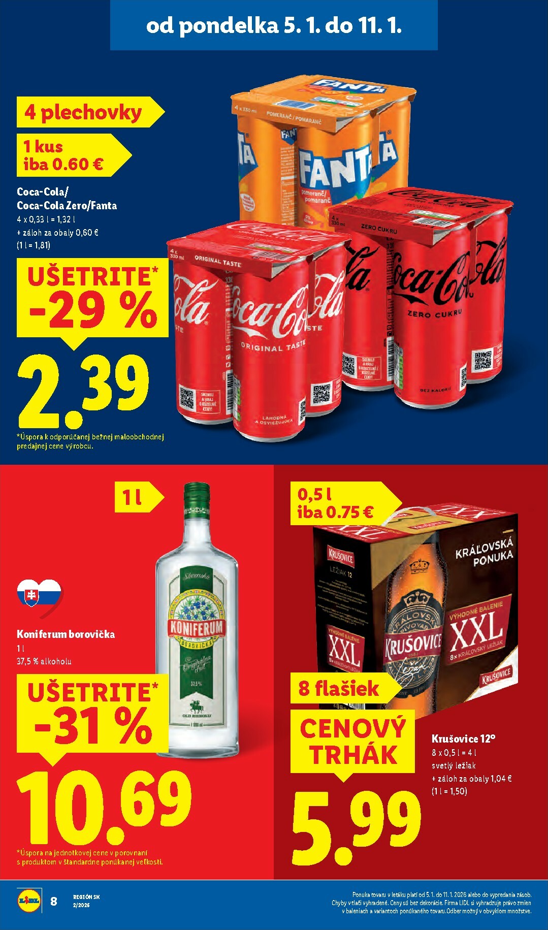 lidl - Leták Lidl platný od 05.01. do 11.01. - page: 8