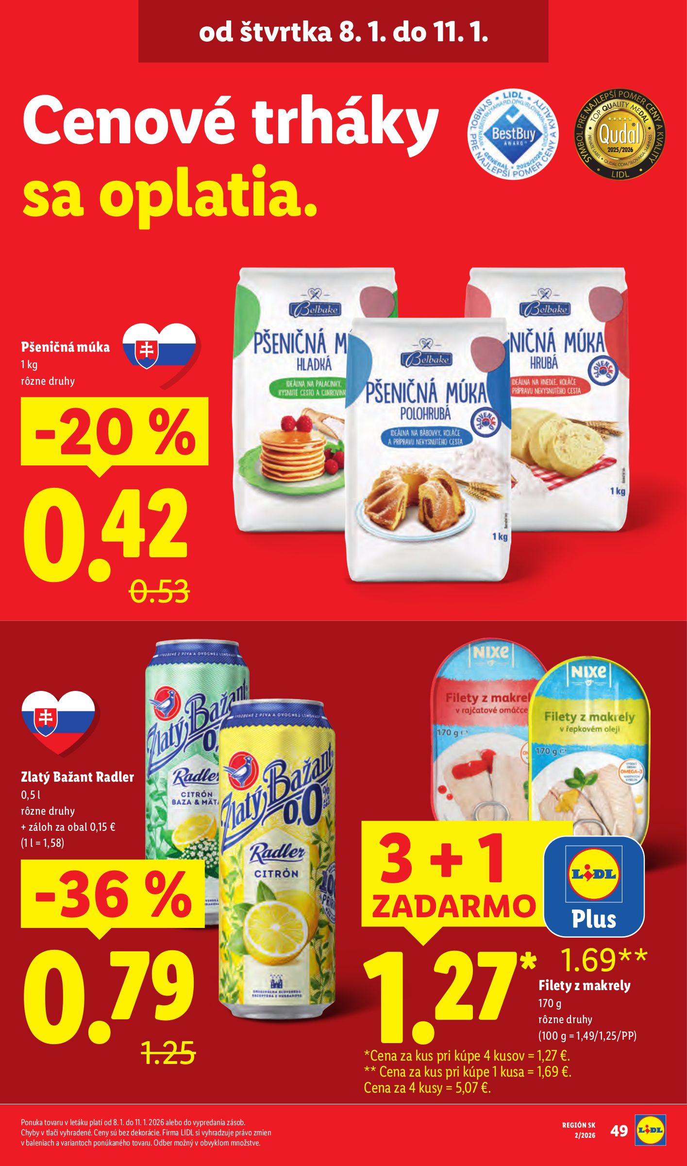 lidl - Leták Lidl platný od 08.01. do 11.01. - page: 4