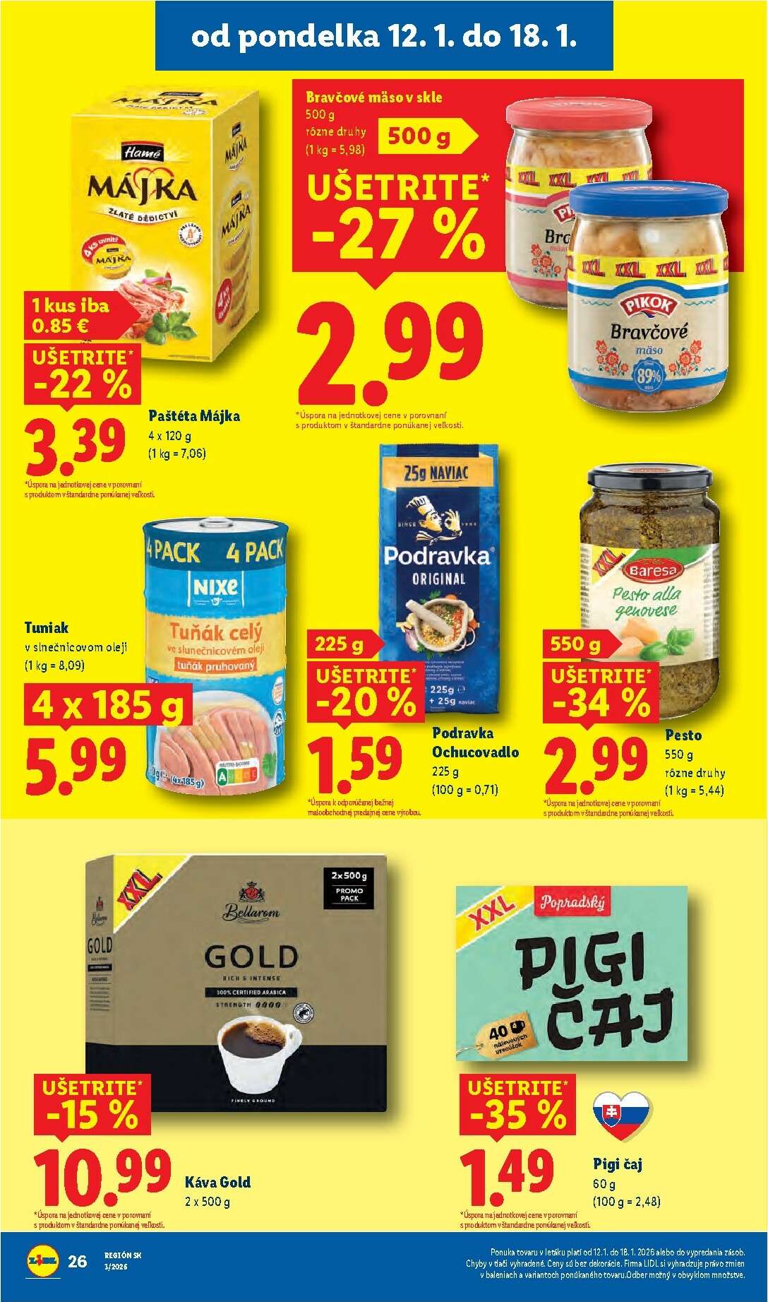 lidl - Leták Lidl platný od 12.01. do 18.01. - page: 26