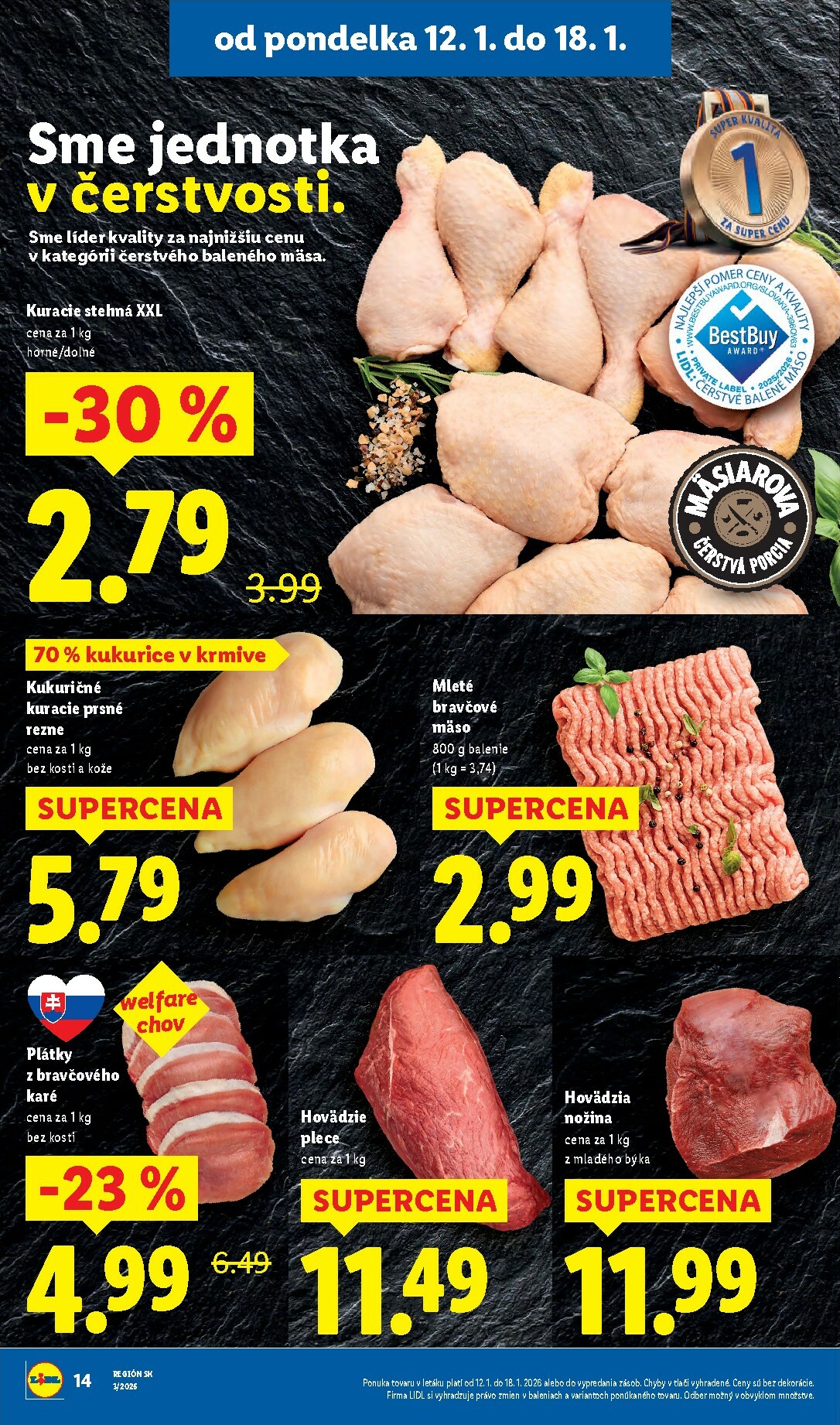 lidl - Leták Lidl platný od 12.01. do 18.01. - page: 14
