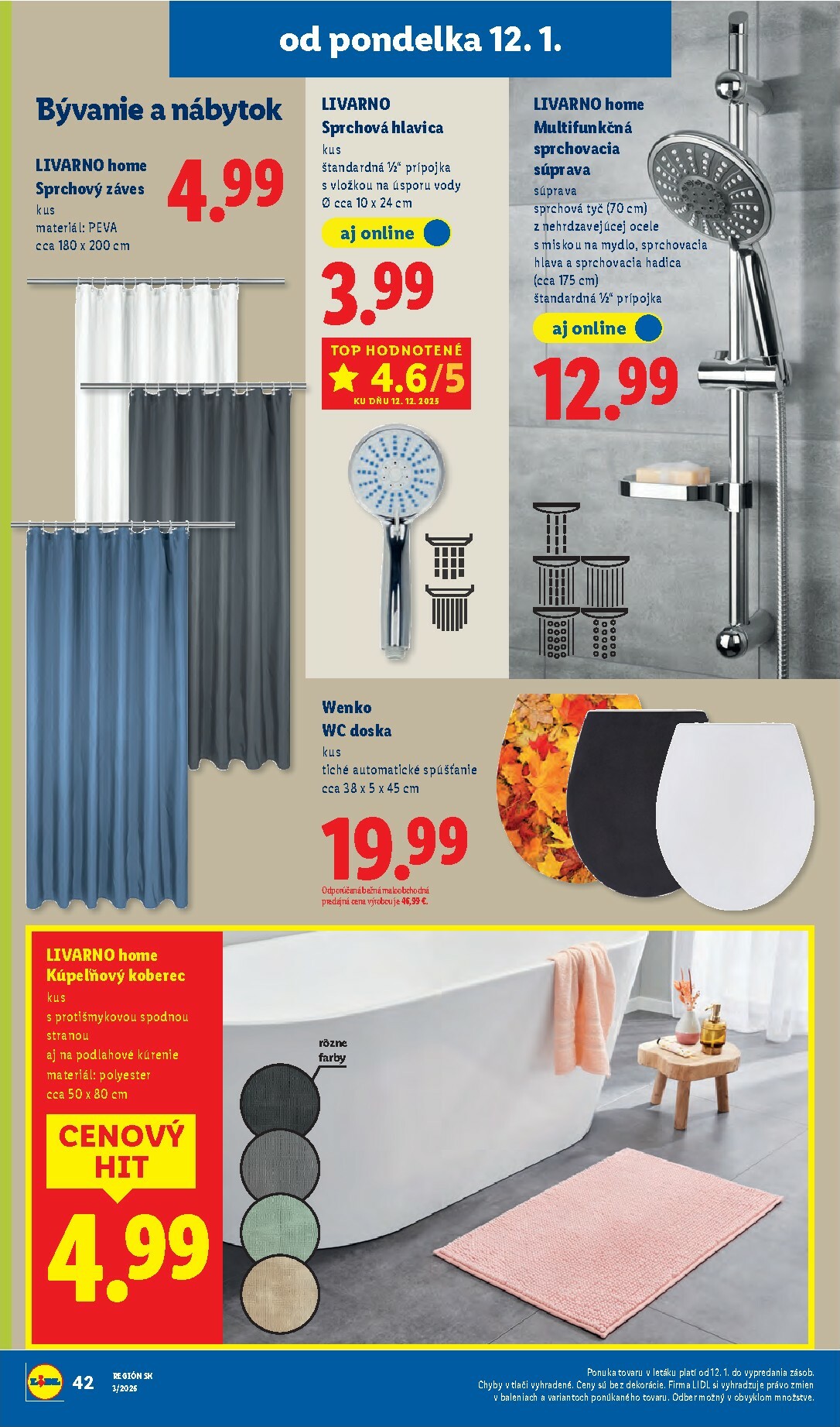 lidl - Leták Lidl platný od 12.01. do 18.01. - page: 48
