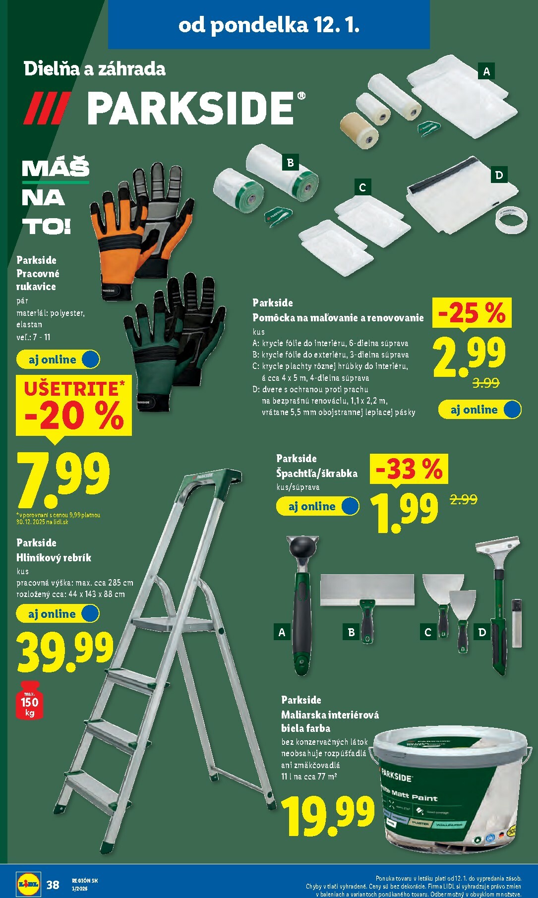 lidl - Leták Lidl platný od 12.01. do 18.01. - page: 44