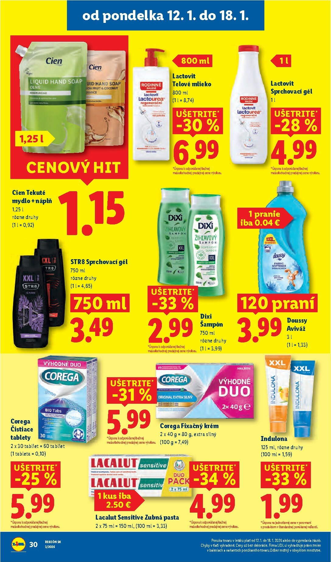 lidl - Leták Lidl platný od 12.01. do 18.01. - page: 30