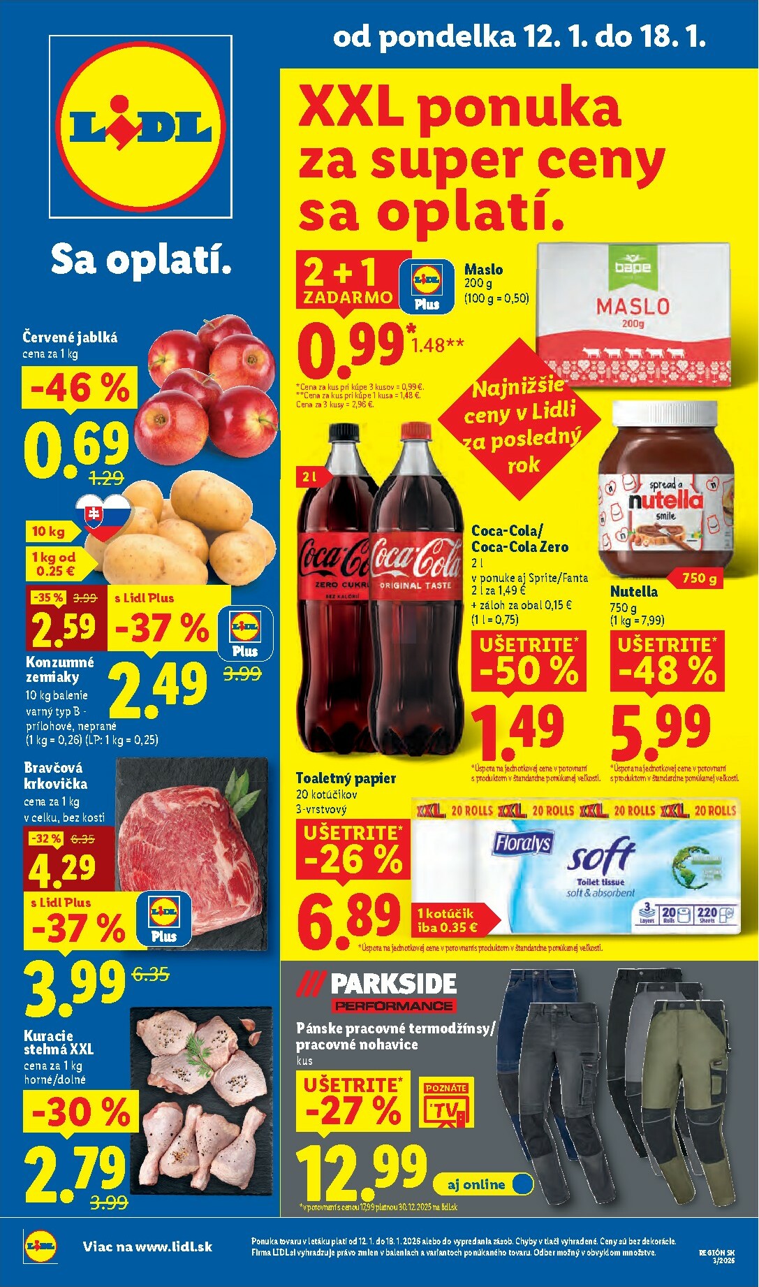 lidl - Leták Lidl platný od 12.01. do 18.01.