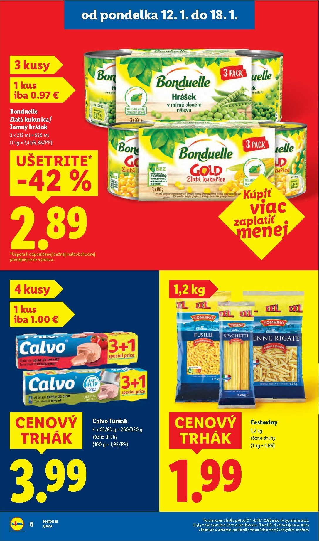 lidl - Leták Lidl platný od 12.01. do 18.01. - page: 6