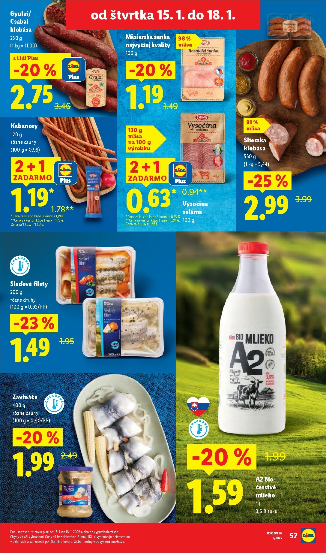 lidl - Leták Lidl platný od 12.01. do 18.01. - page: 59