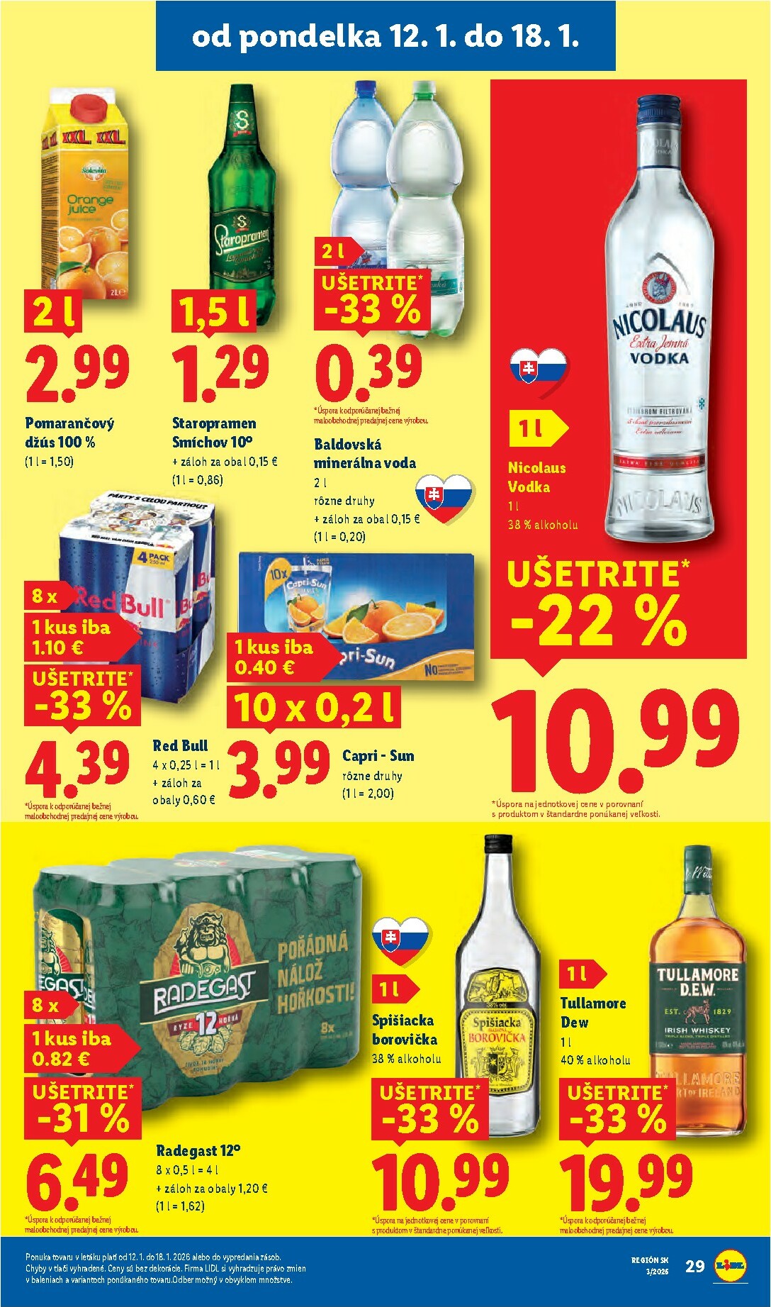 lidl - Leták Lidl platný od 12.01. do 18.01. - page: 29