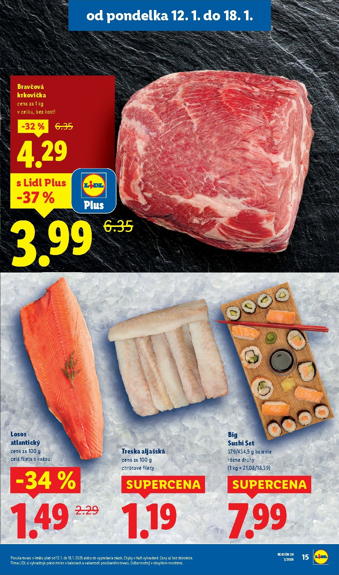 lidl - Leták Lidl platný od 12.01. do 18.01. - page: 15