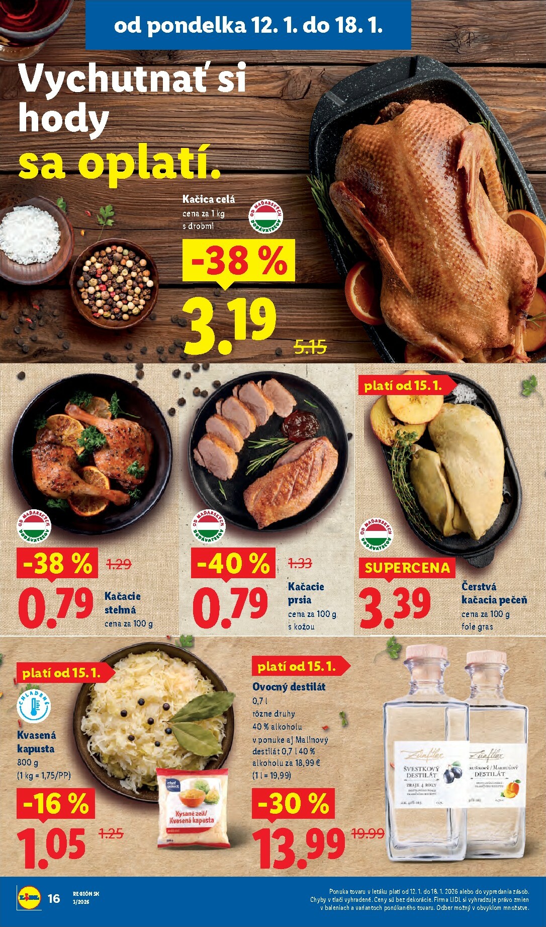 lidl - Leták Lidl platný od 12.01. do 18.01. - page: 16