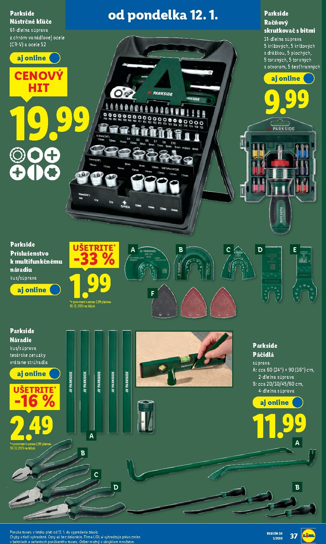 lidl - Leták Lidl platný od 12.01. do 18.01. - page: 43