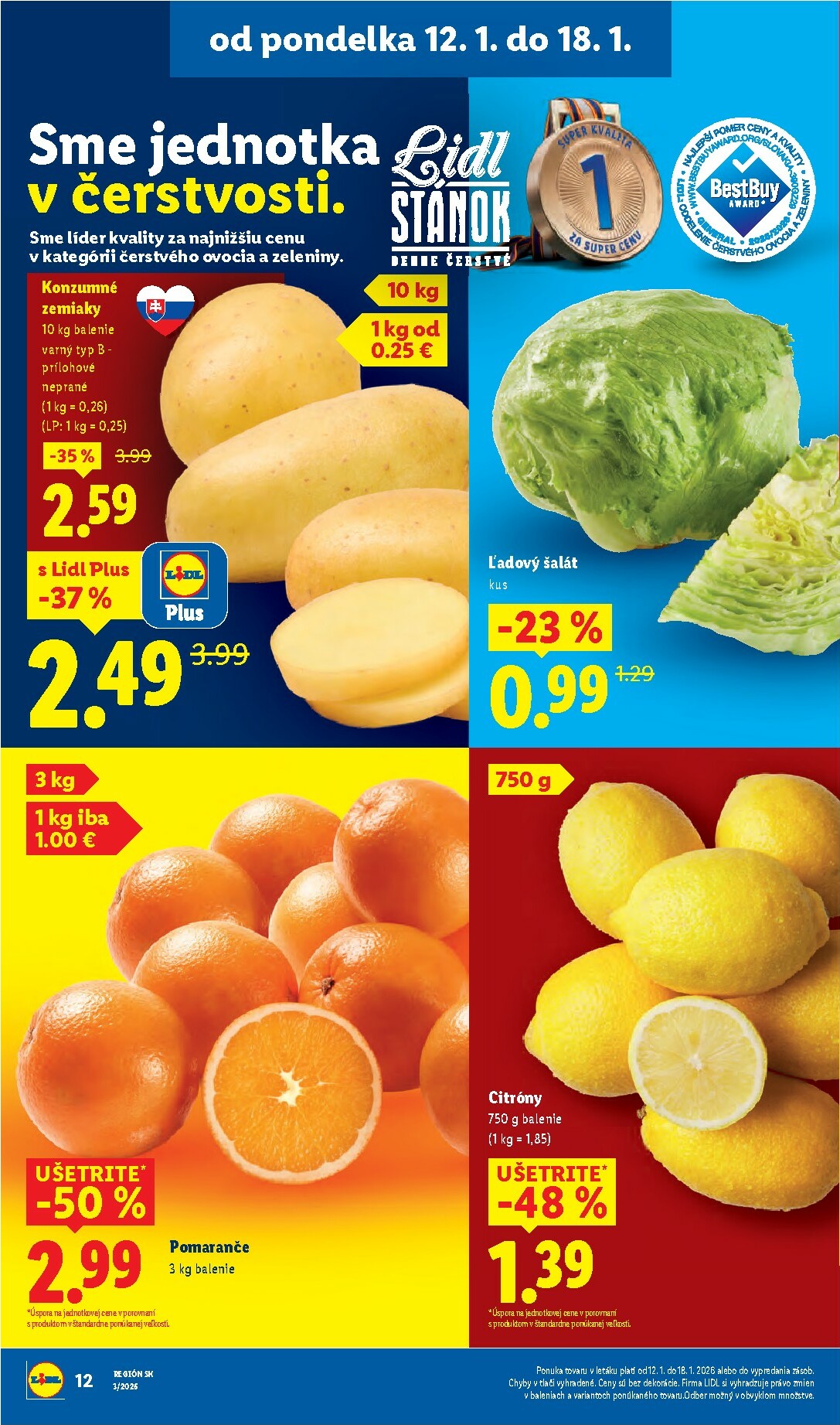 lidl - Leták Lidl platný od 12.01. do 18.01. - page: 12