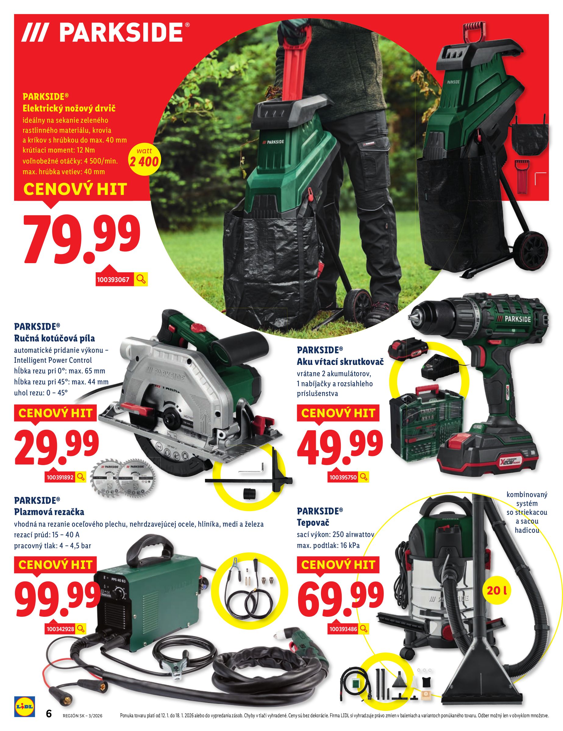 lidl - Leták Lidl.sk platný od 12.01. do 18.01. - page: 6