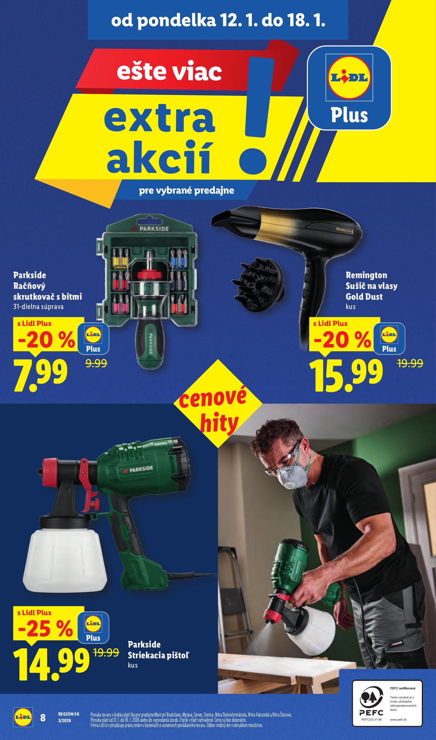 lidl - Leták Lidl - Špeciálne akcie - vybrané predajne platný od 12.01. do 18.01. - page: 9