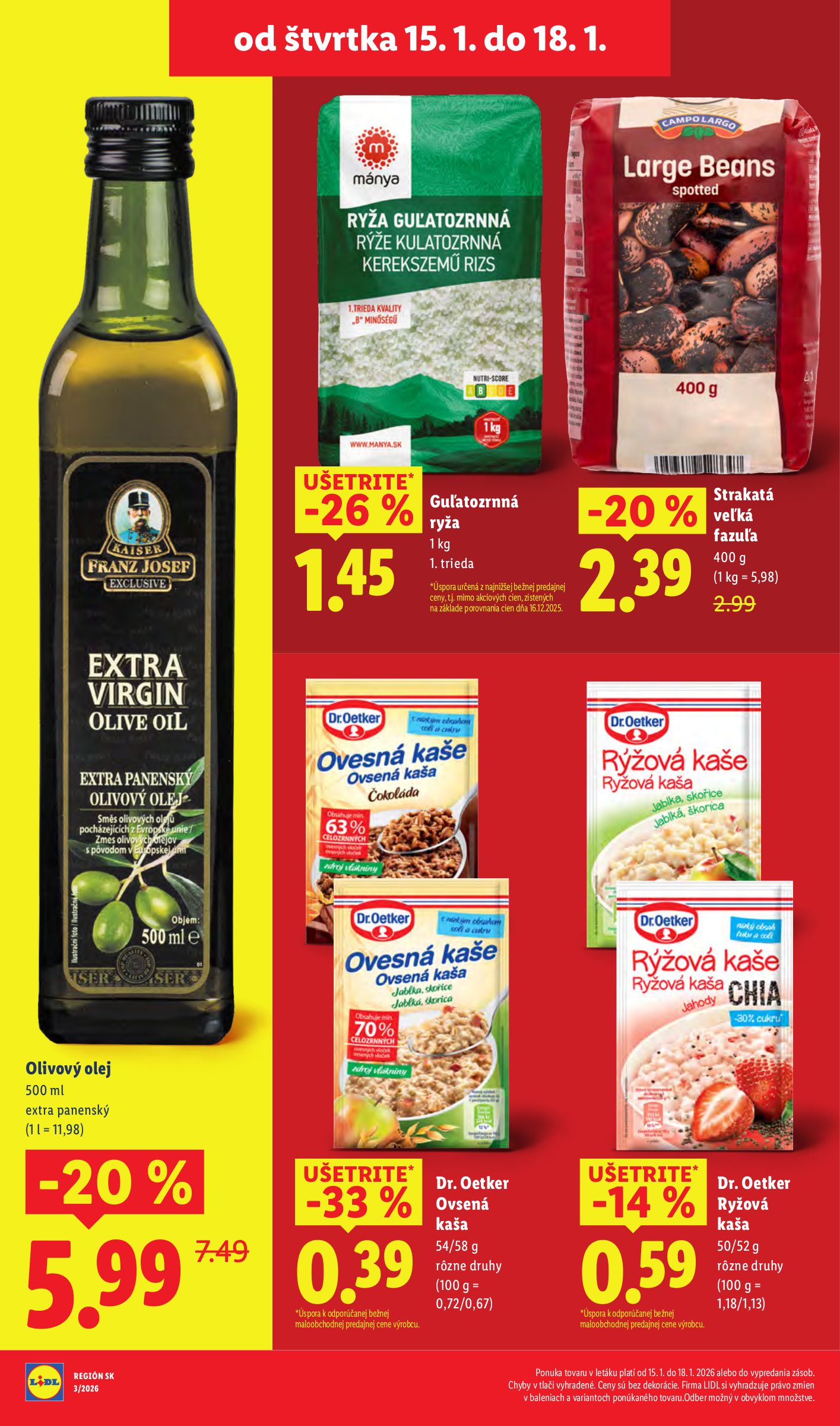 lidl - Leták Lidl platný od 15.01. do 18.01. - page: 18
