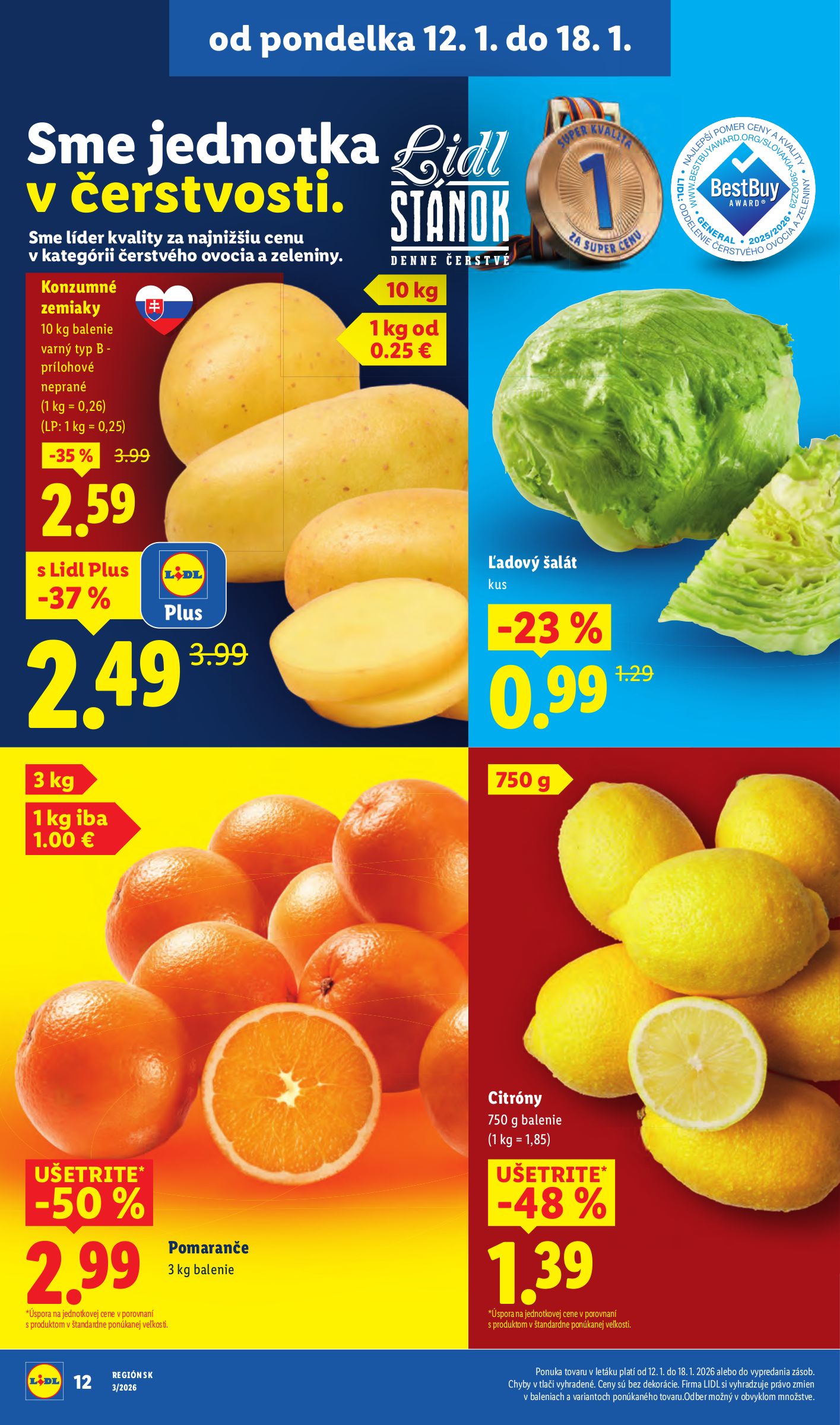 lidl - Leták Lidl platný od 15.01. do 18.01. - page: 46