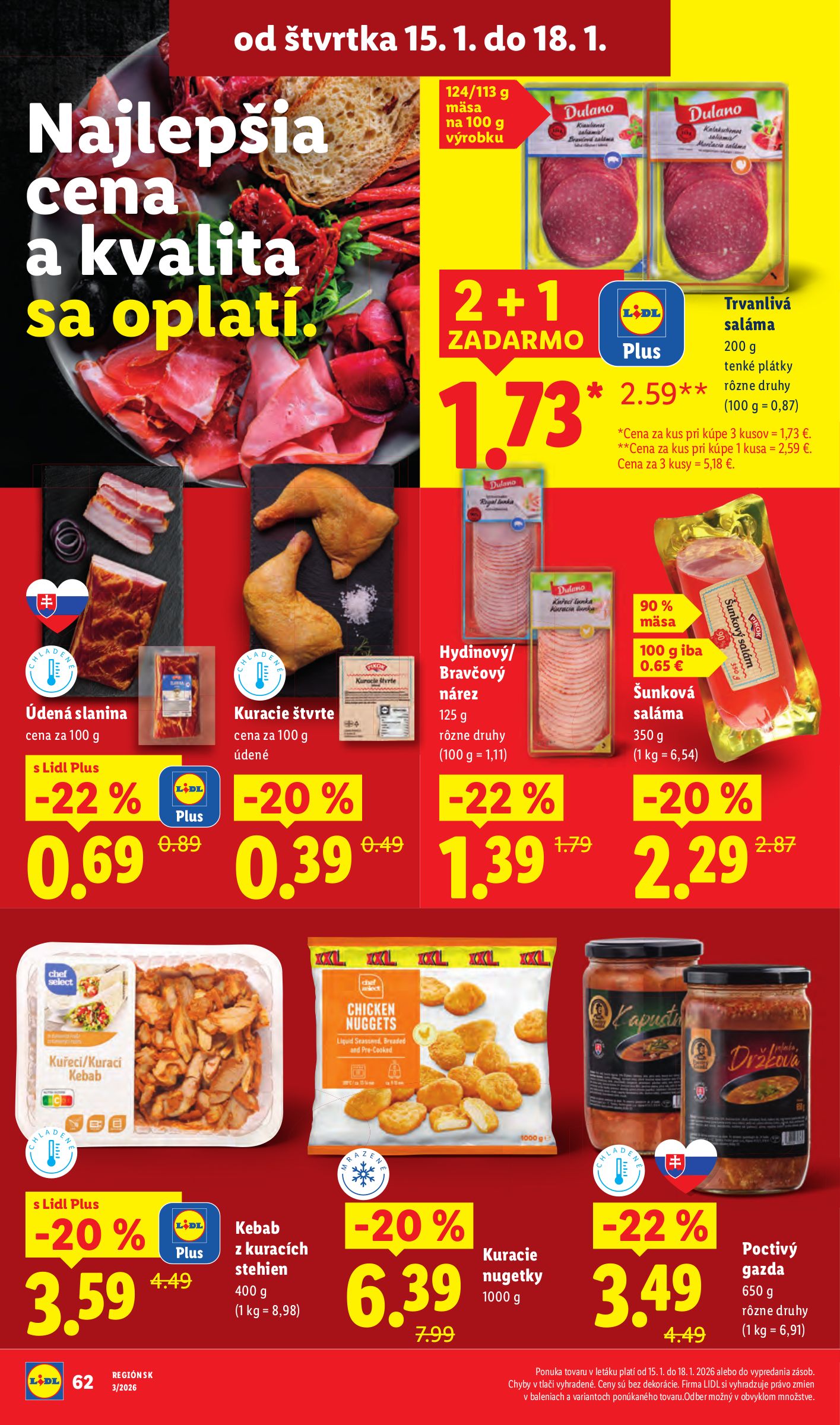 lidl - Leták Lidl platný od 15.01. do 18.01. - page: 14