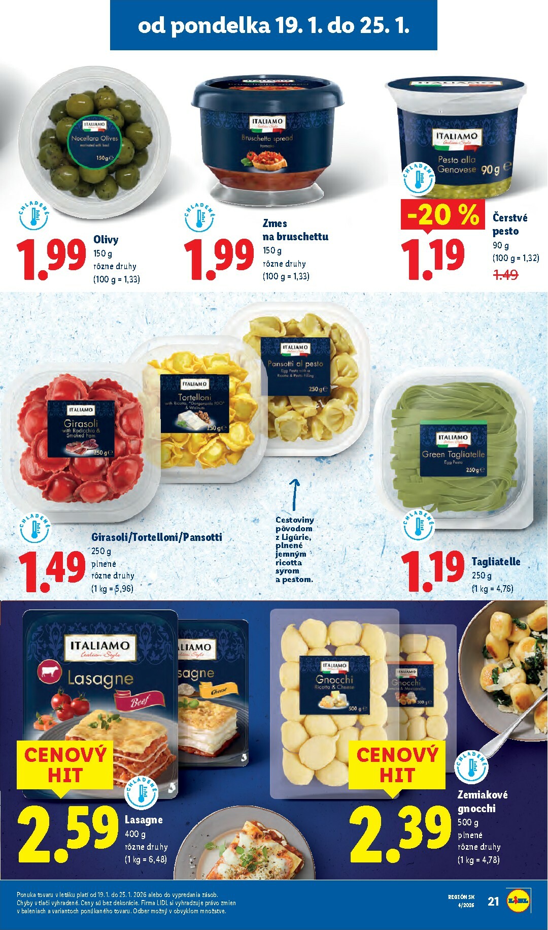 lidl - Leták Lidl platný od 19.01. do 25.01. - page: 25