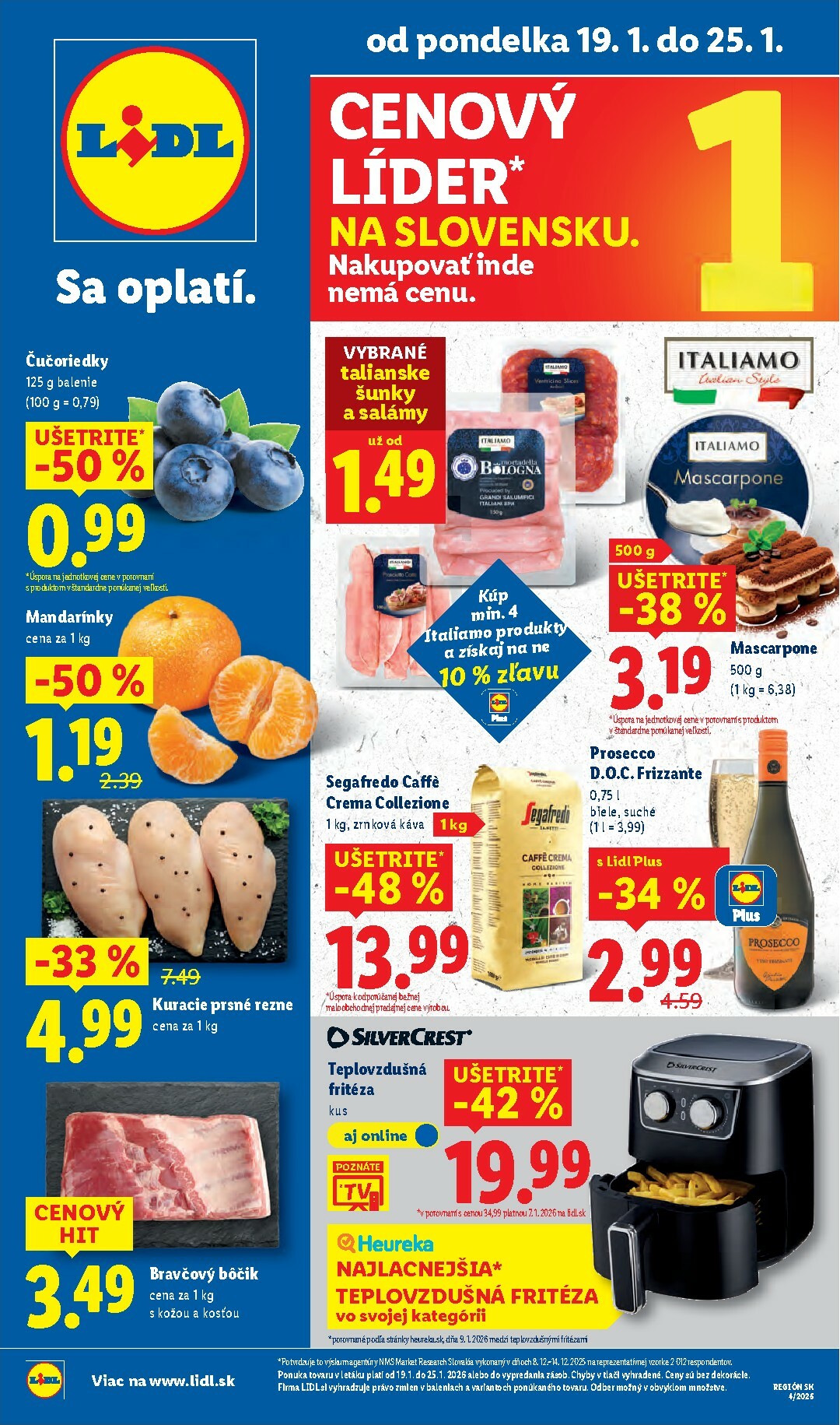 lidl - Leták Lidl platný od 19.01. do 25.01.