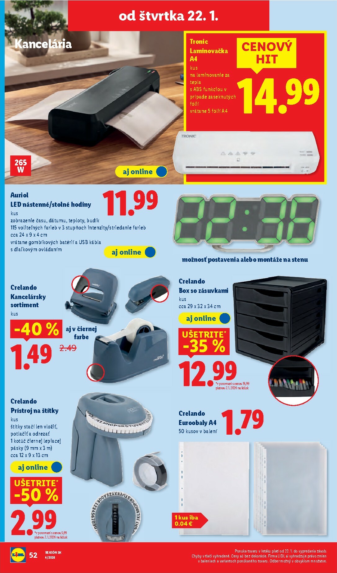 lidl - Leták Lidl platný od 19.01. do 25.01. - page: 84