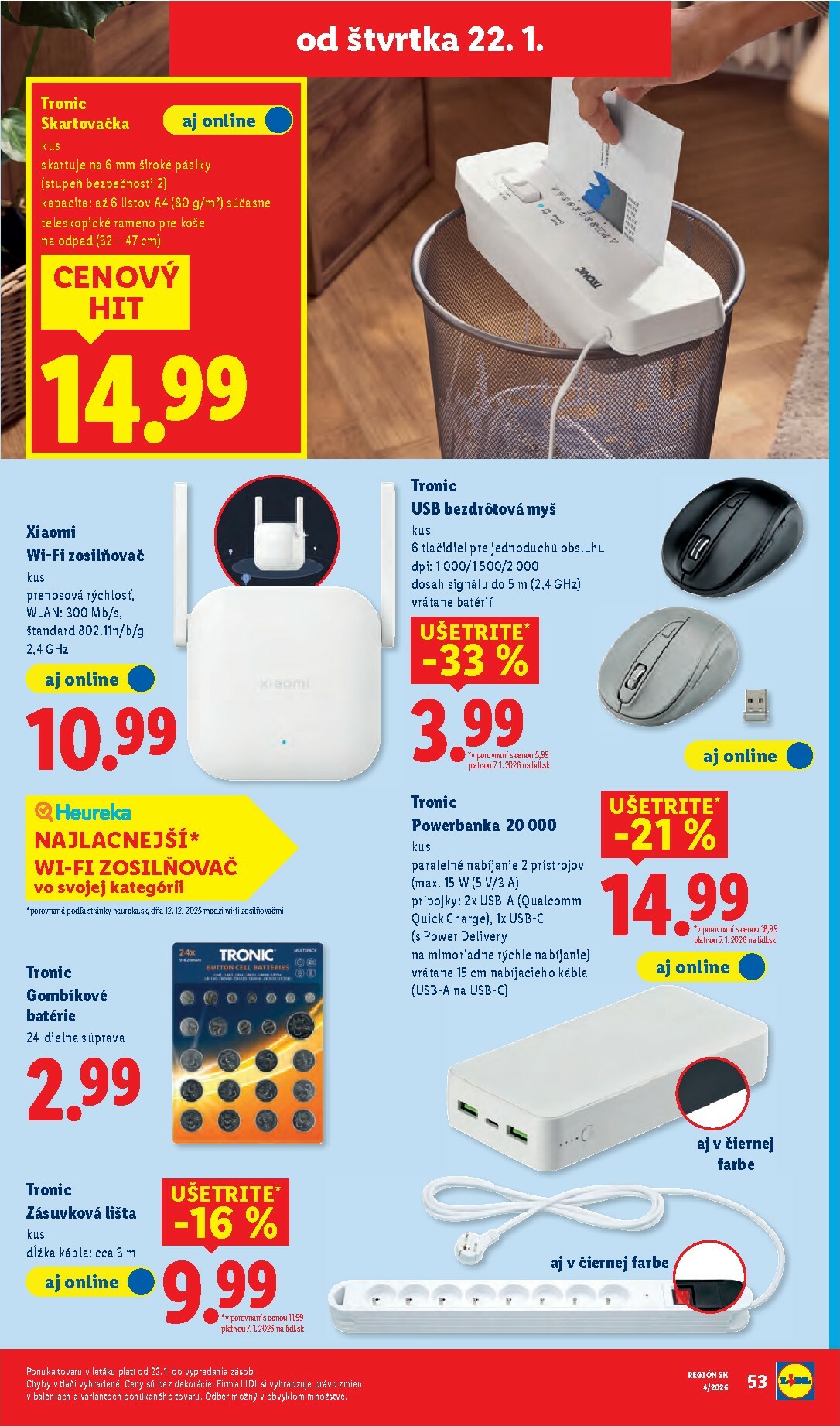 lidl - Leták Lidl platný od 19.01. do 25.01. - page: 85