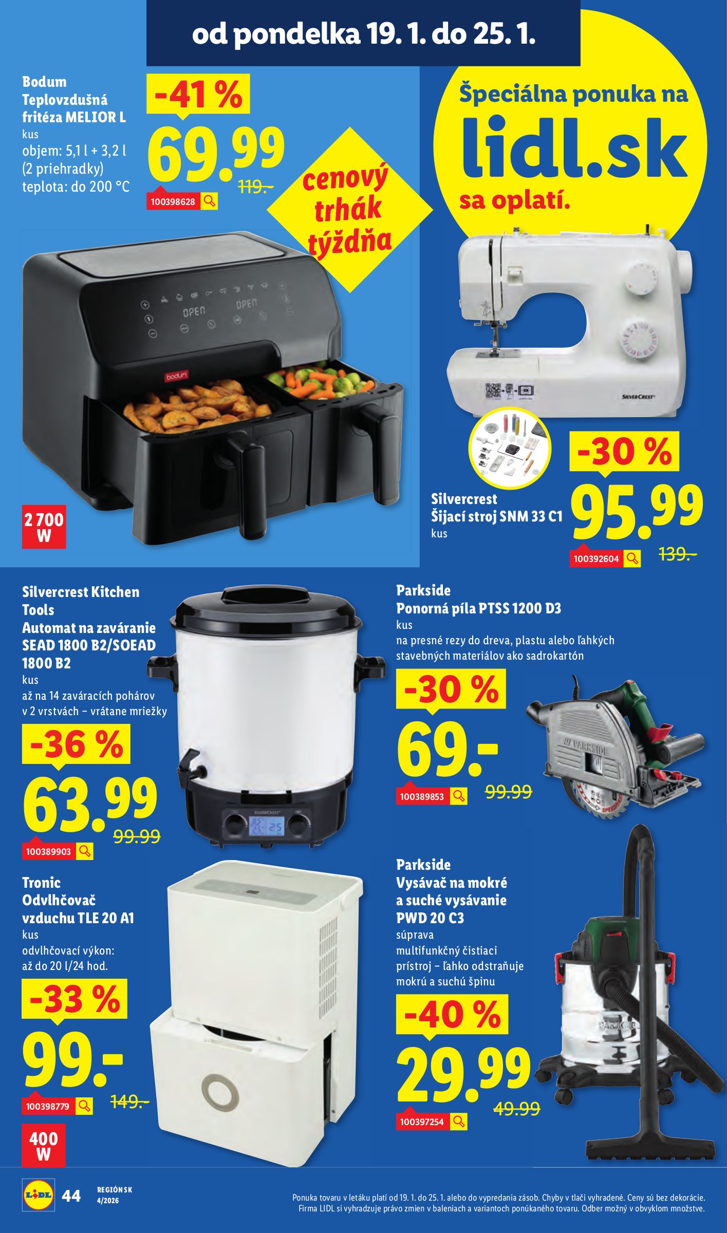 lidl - Leták Lidl platný od 22.01. do 25.01. - page: 91