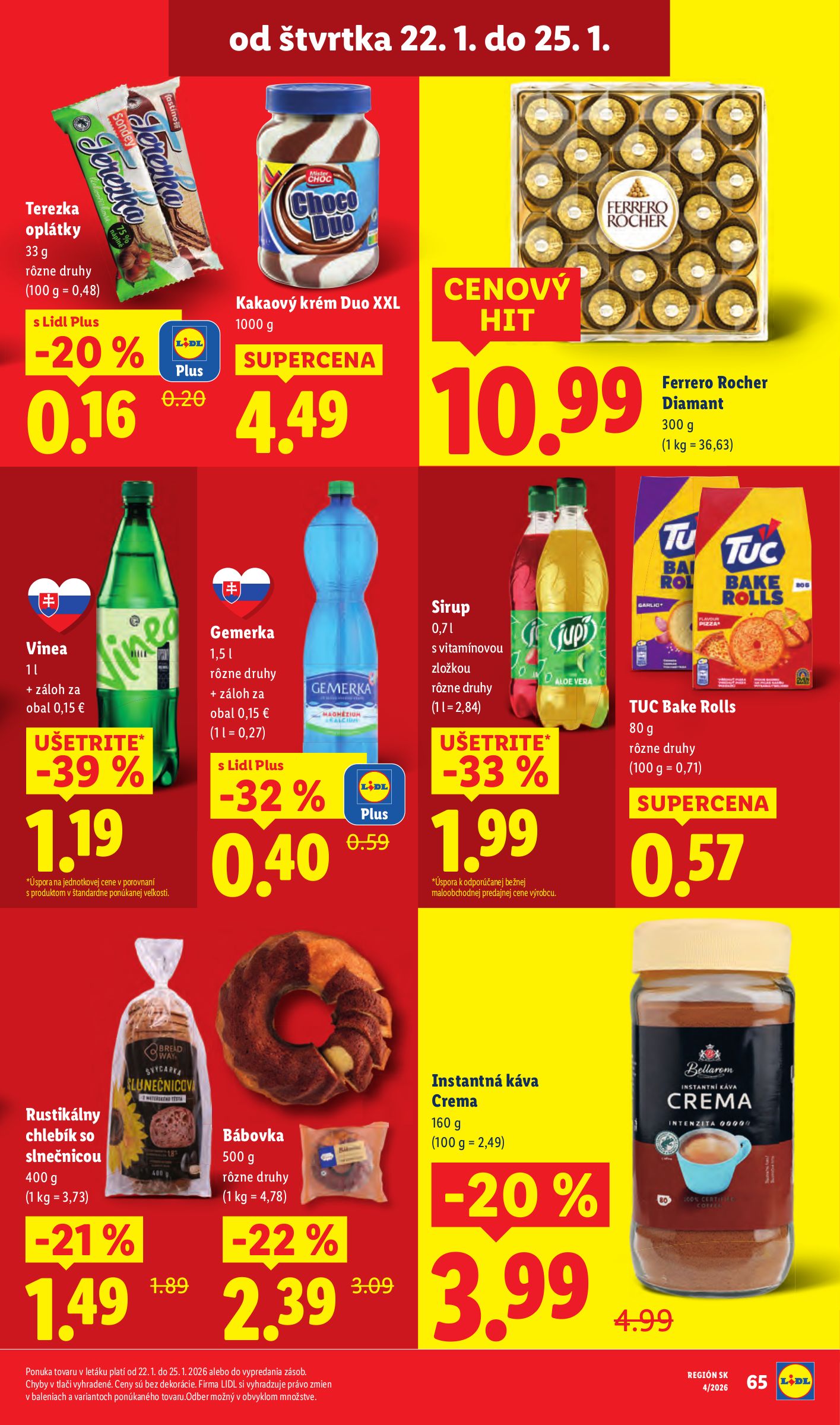 lidl - Leták Lidl platný od 22.01. do 25.01. - page: 11