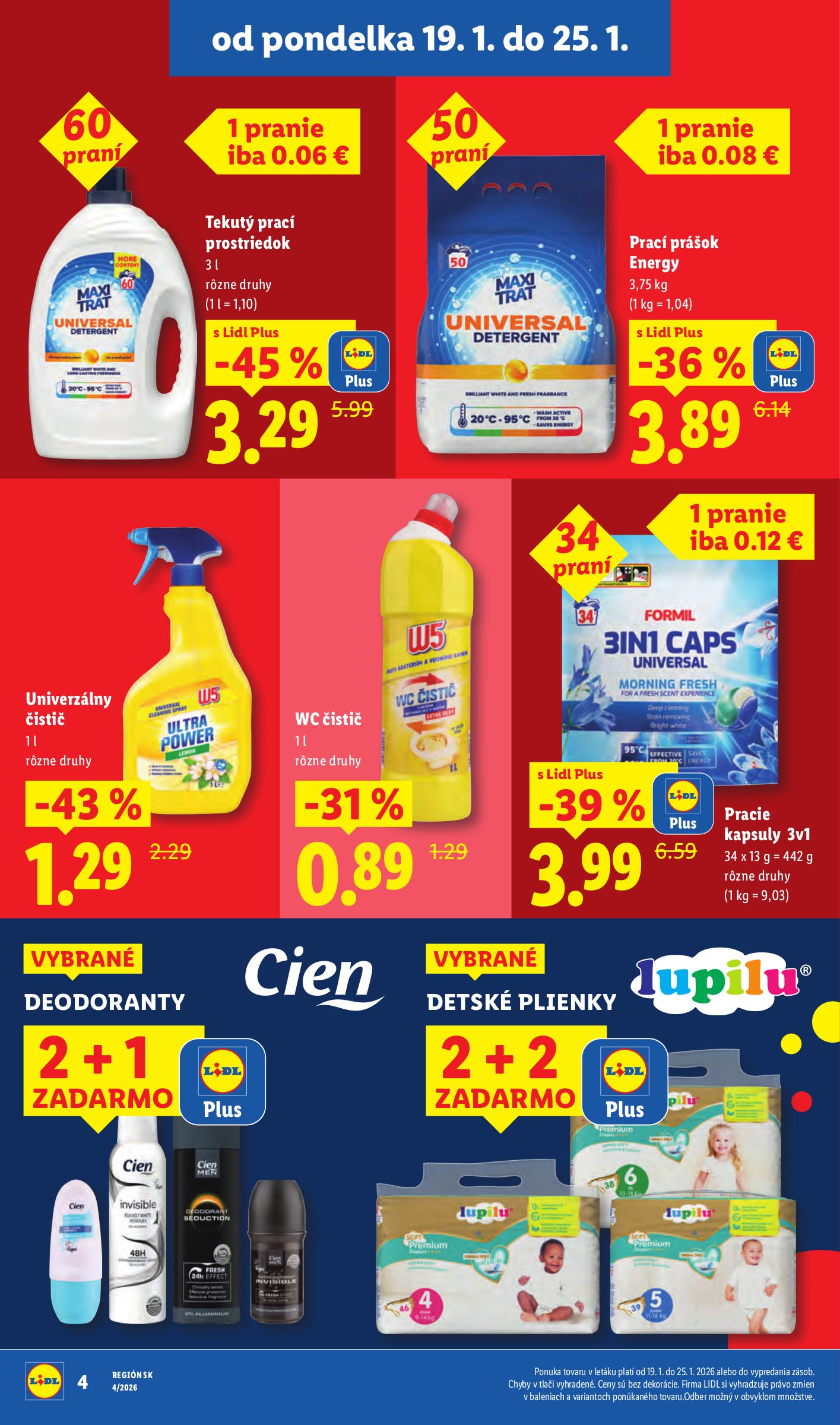 lidl - Leták Lidl - Špeciálne akcie - vybrané predajne platný od 19.01. do 25.01. - page: 6