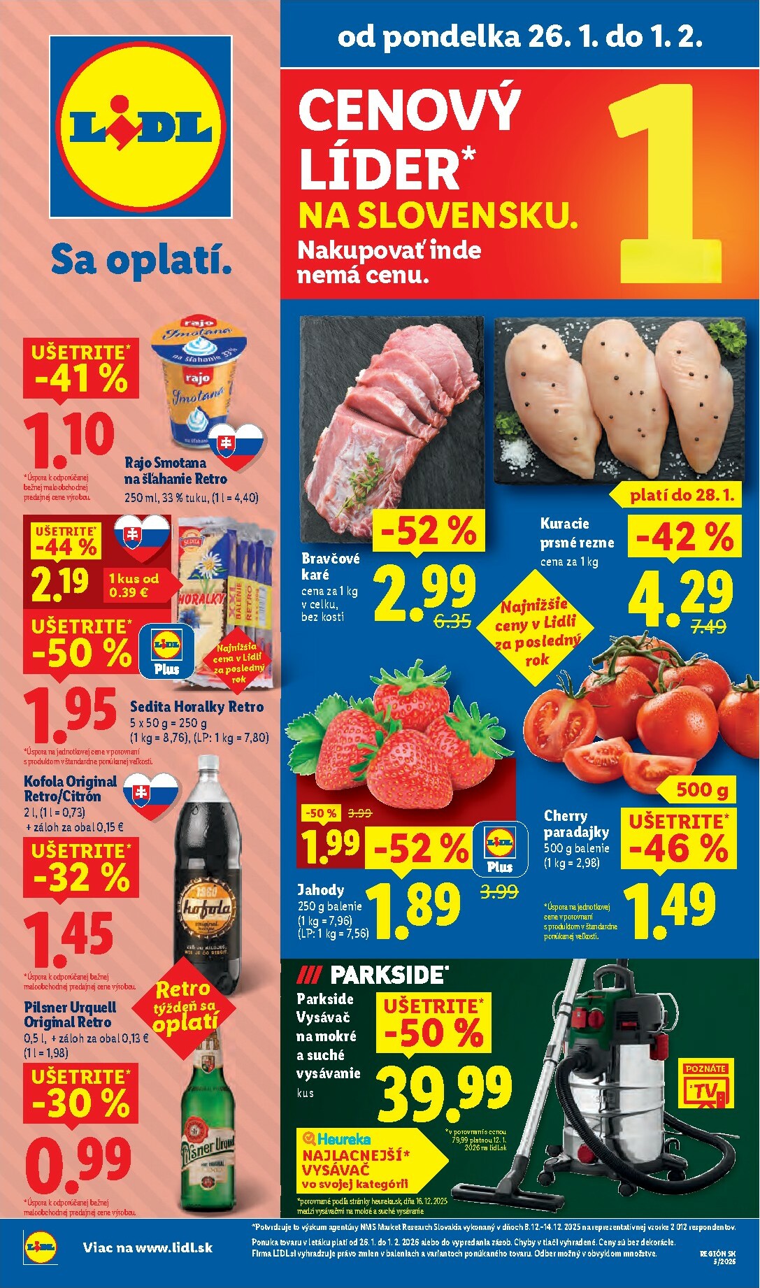 lidl - Leták Lidl platný od 26.01. do 01.02.