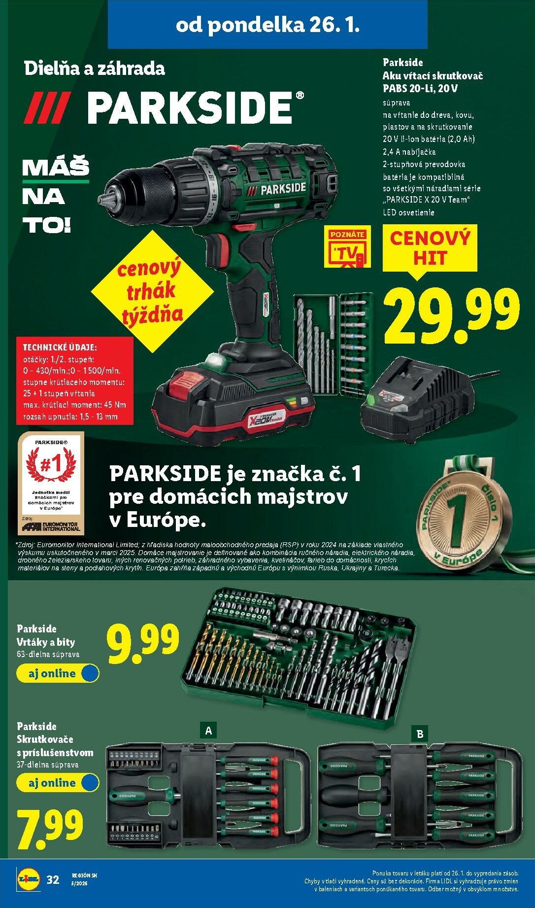lidl - Leták Lidl platný od 26.01. do 01.02. - page: 44