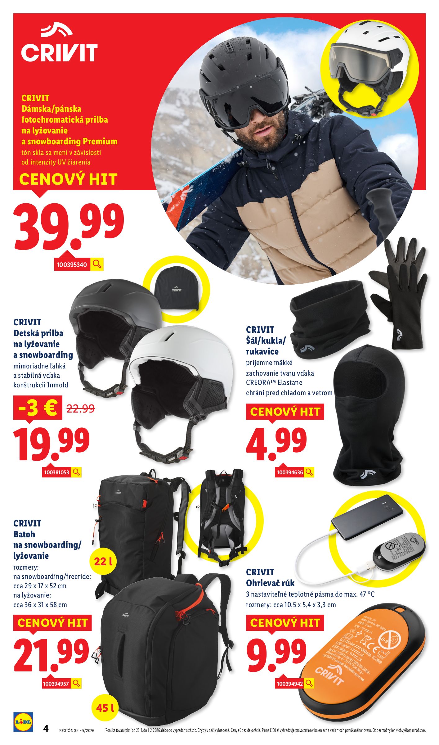 lidl - Leták Lidl - Online ponuka platný od 26.01. do 01.02. - page: 4