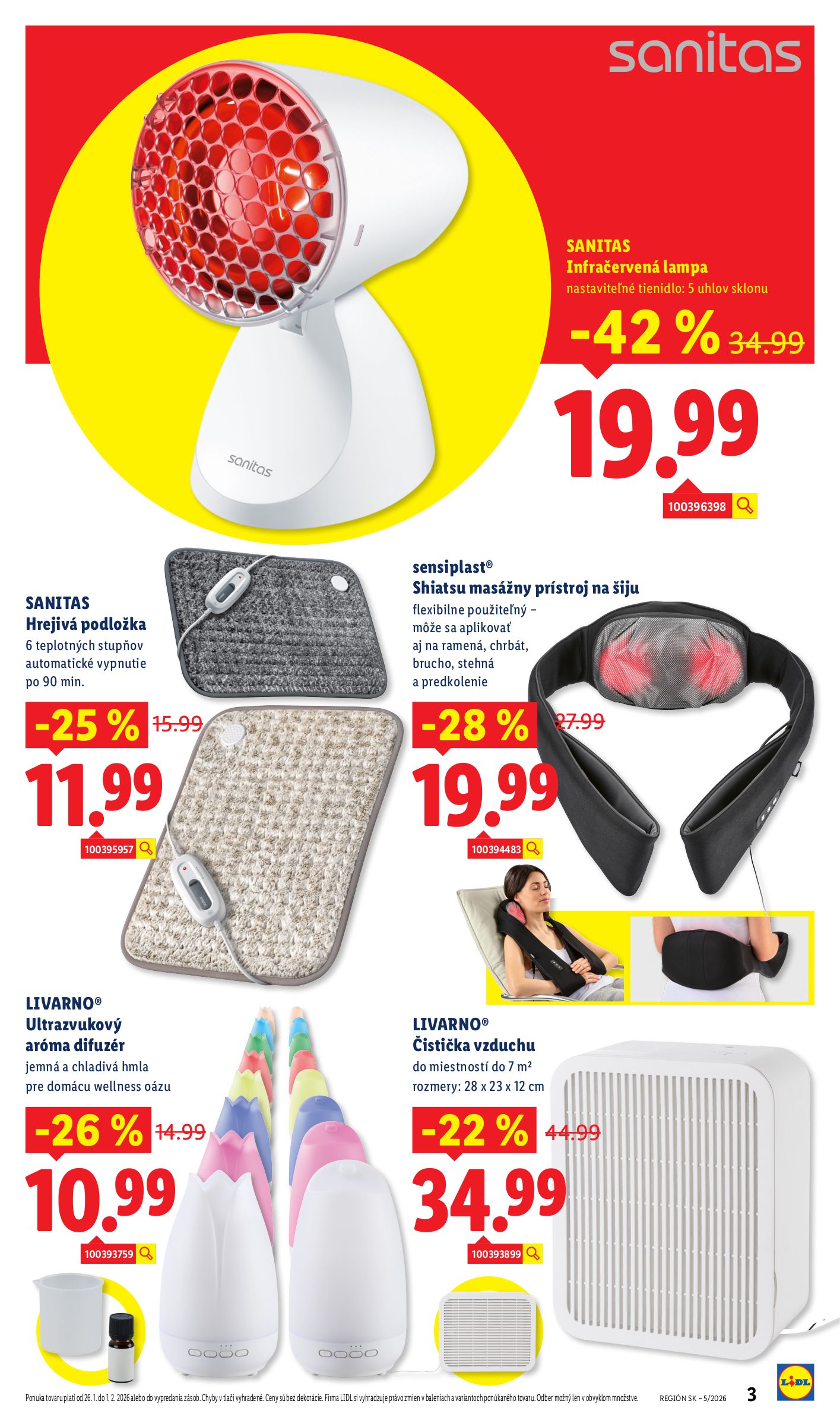 lidl - Leták Lidl - Online ponuka platný od 26.01. do 01.02. - page: 3