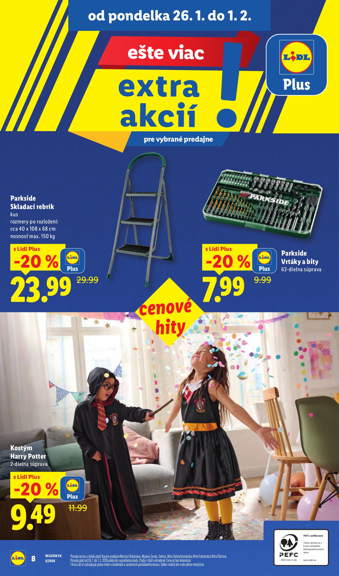 lidl - Leták Lidl - Špeciálne akcie - vybrané predajne platný od 26.01. do 01.02. - page: 10