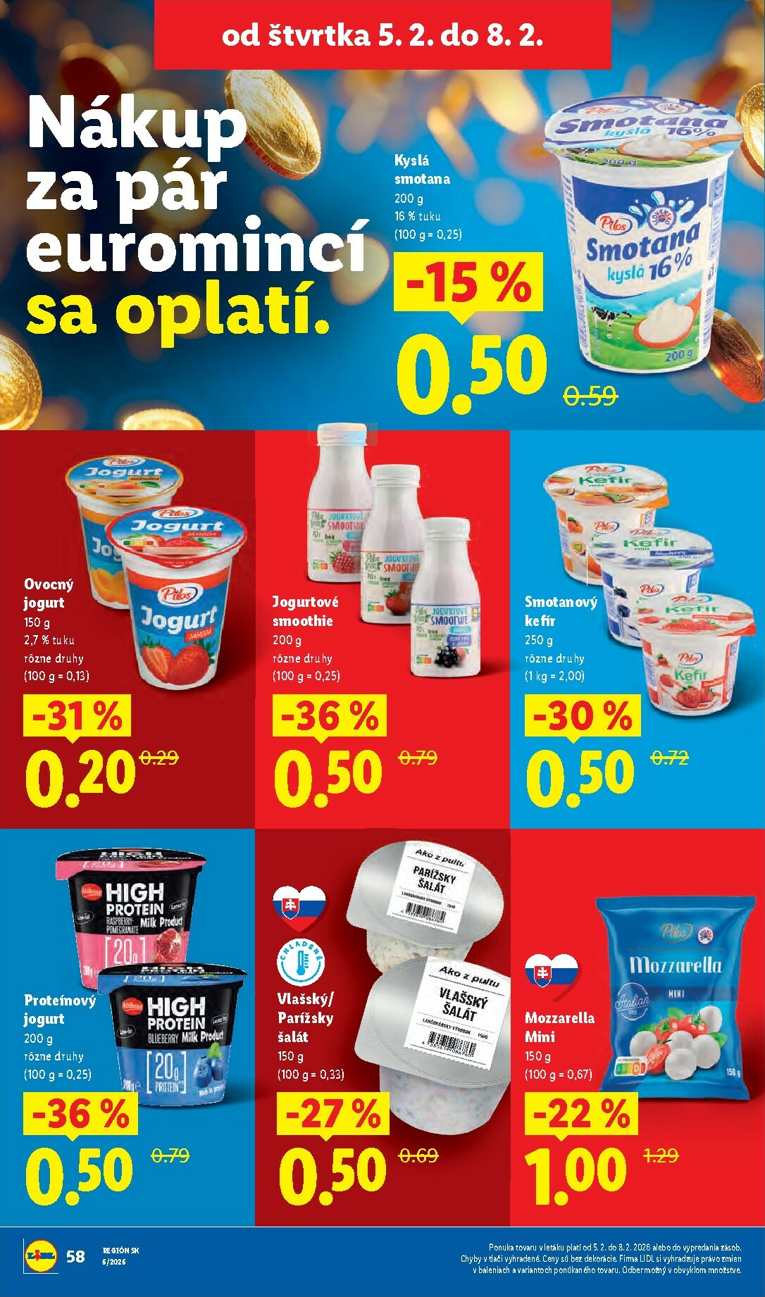 lidl - Leták Lidl platný od 02.02.2026 do 08.02.2026 - page: 58